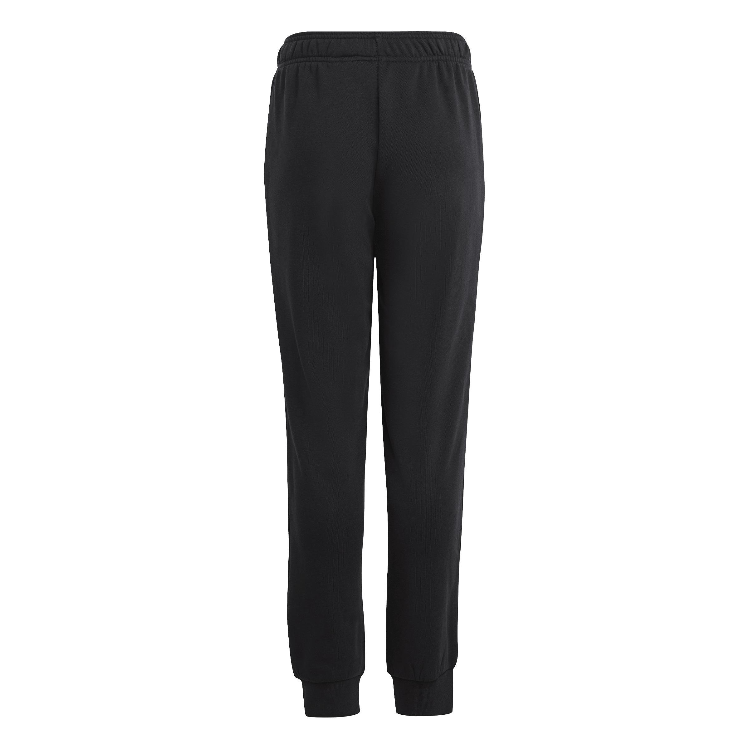 Unisex Kids Essentials Regular Fit Big Logo Cotton Joggers, Black, A901_ONE, large image number 2