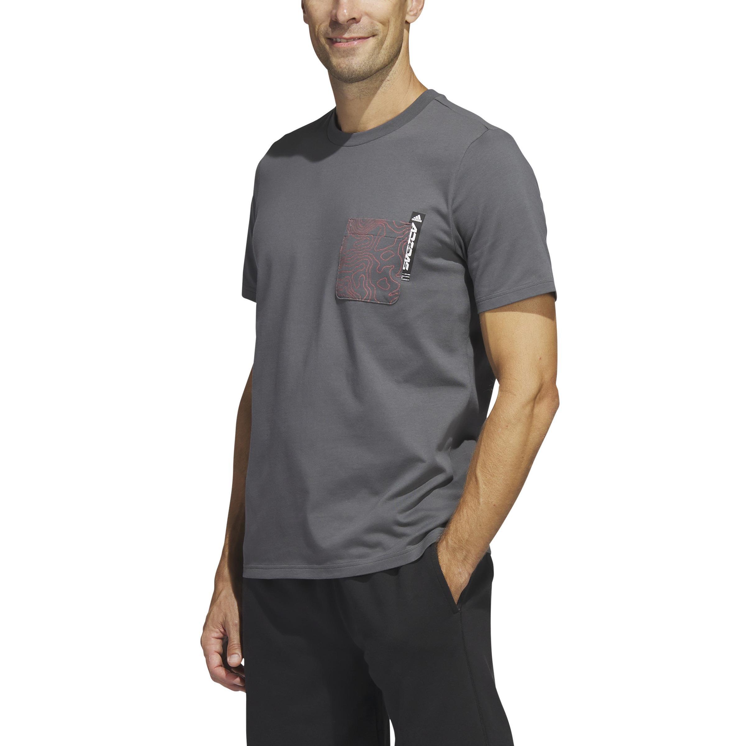 City Escape Graphic Pocket T-Shirt, Grey, , large image number 2