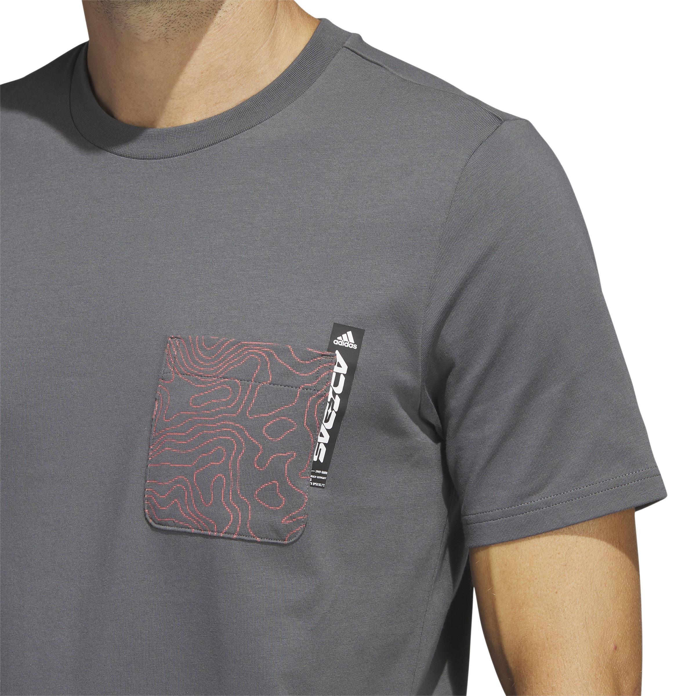 City Escape Graphic Pocket T-Shirt, Grey, , large image number 4