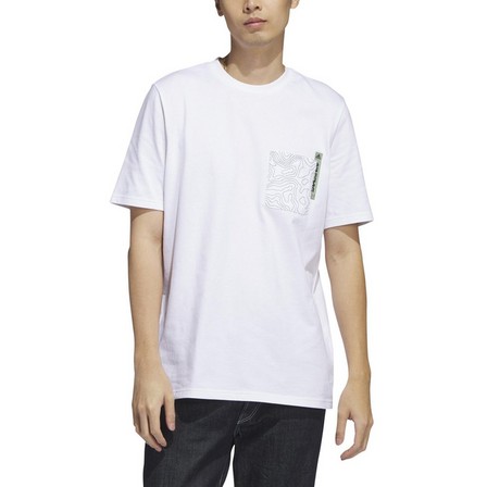Men City Escape Graphic Pocket T-Shirt, White, A901_ONE, large image number 4