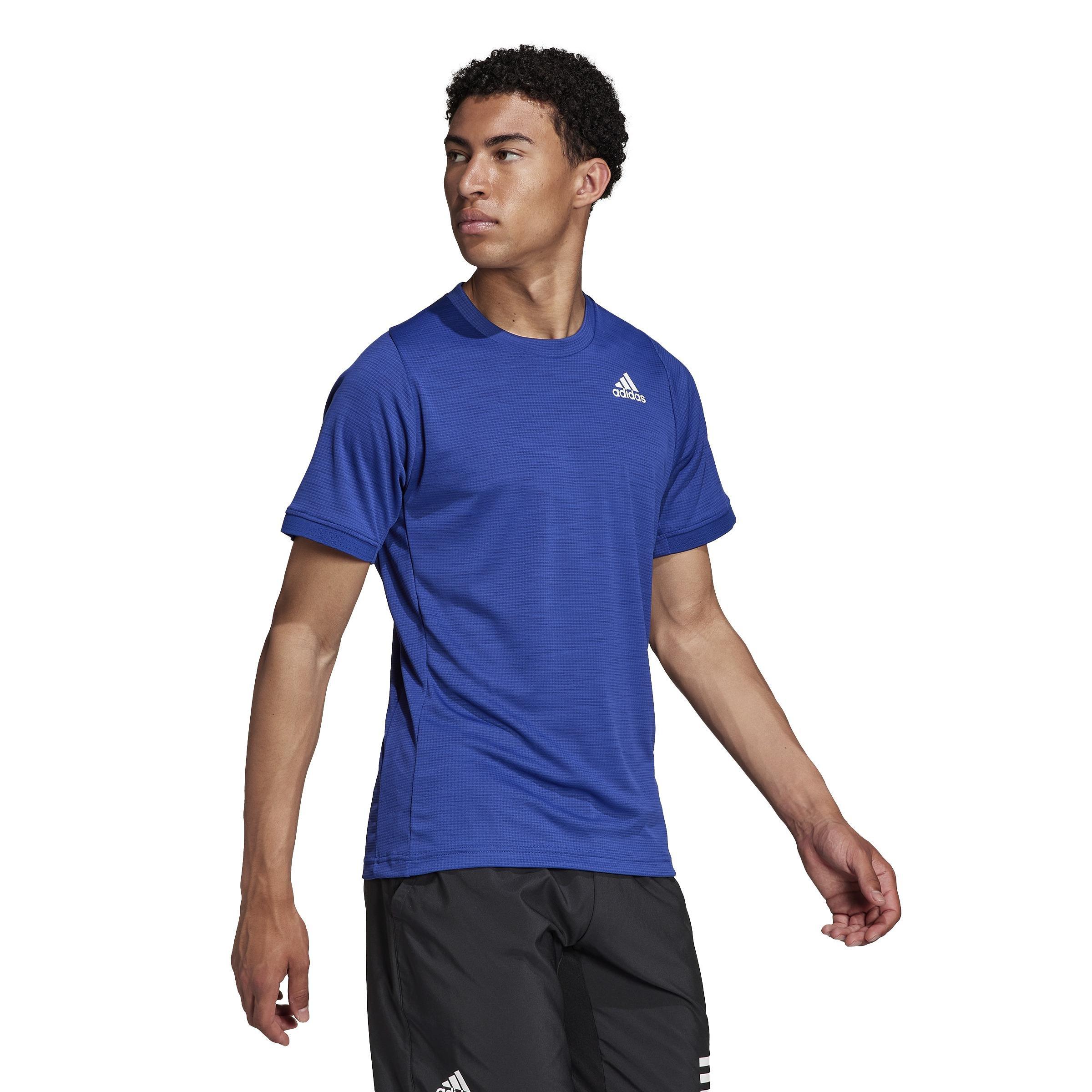 Tennis Freelift T-Shirt, Blue, A901_ONE, large image number 1