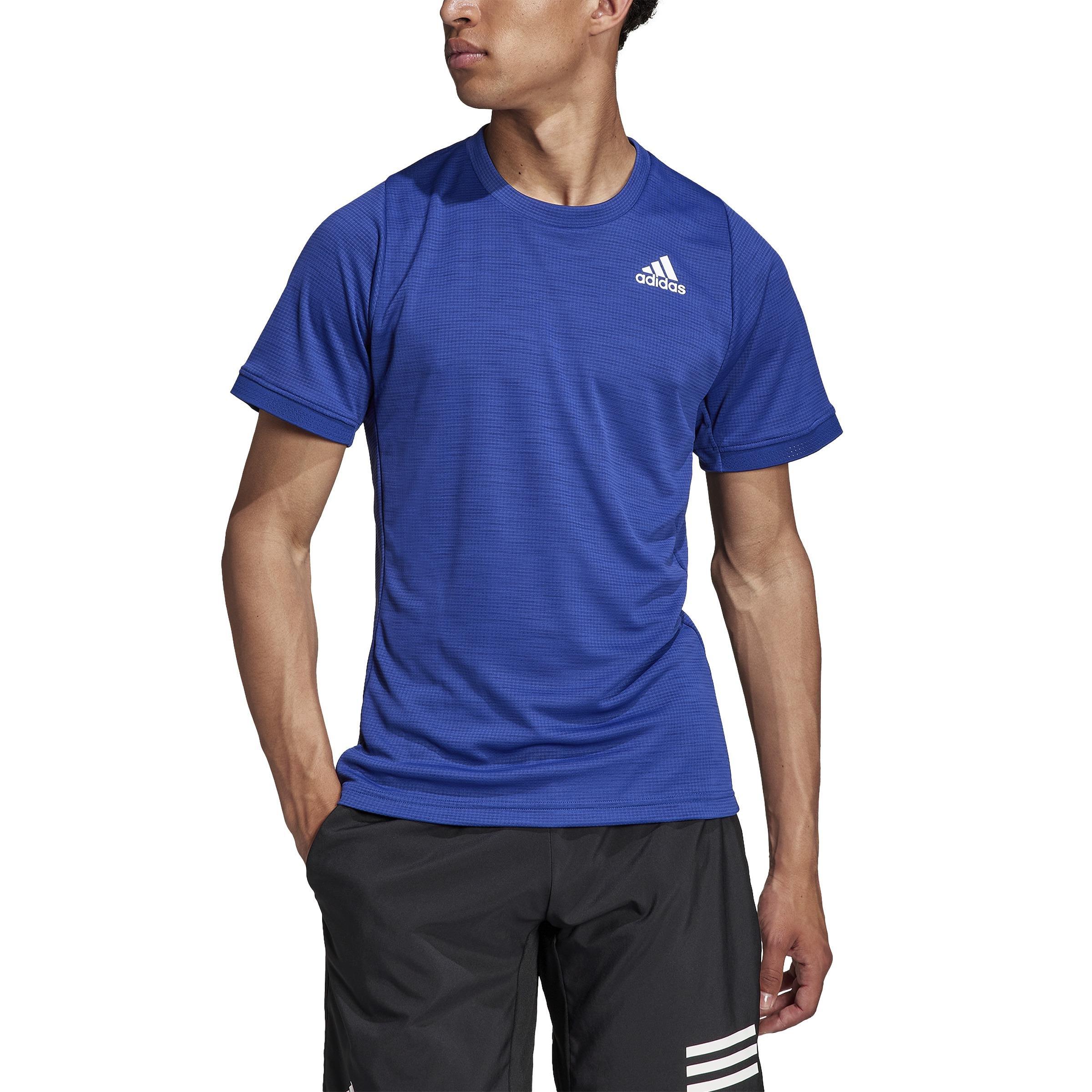 Tennis Freelift T-Shirt, Blue, A901_ONE, large image number 3