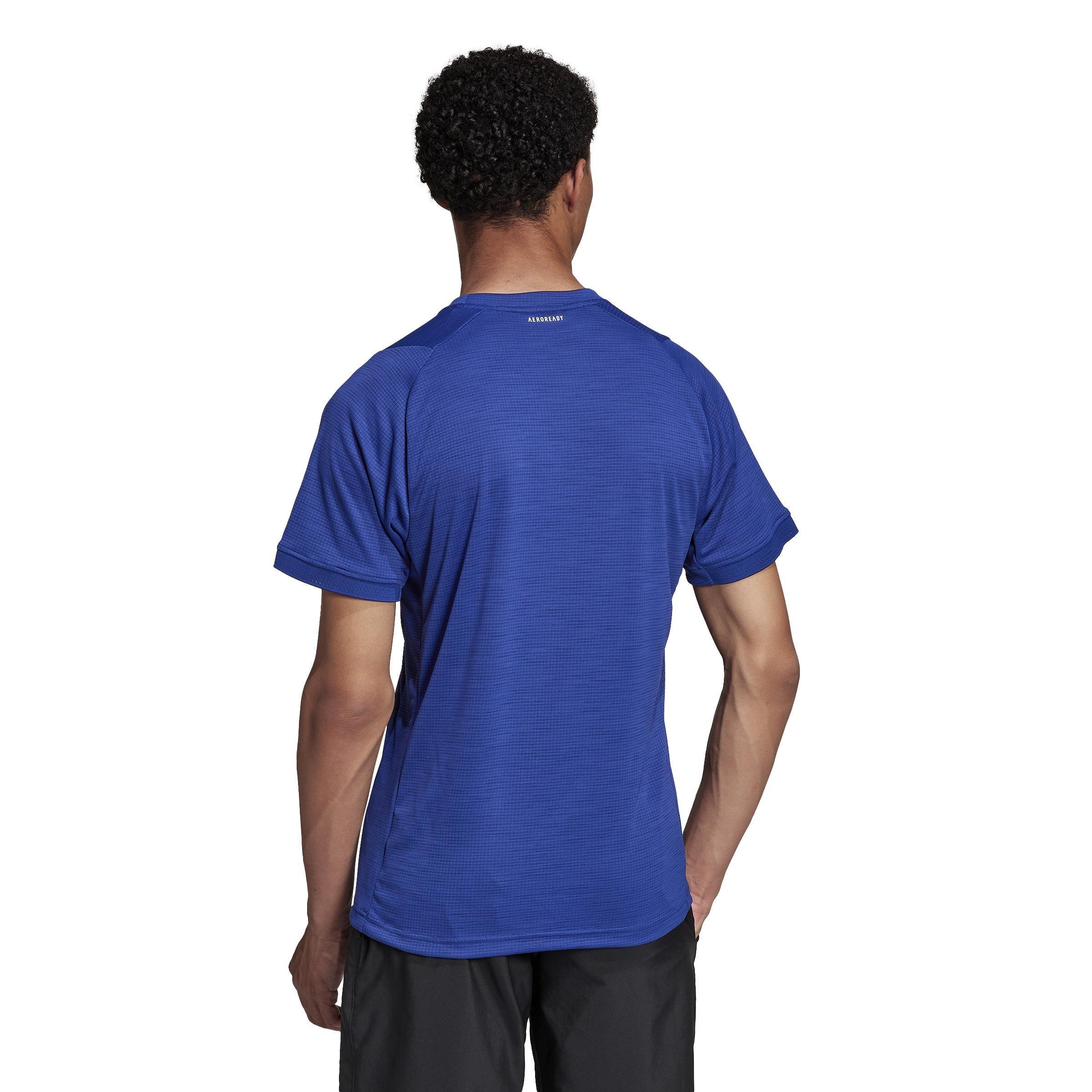 Tennis Freelift T-Shirt, Blue, A901_ONE, large image number 5