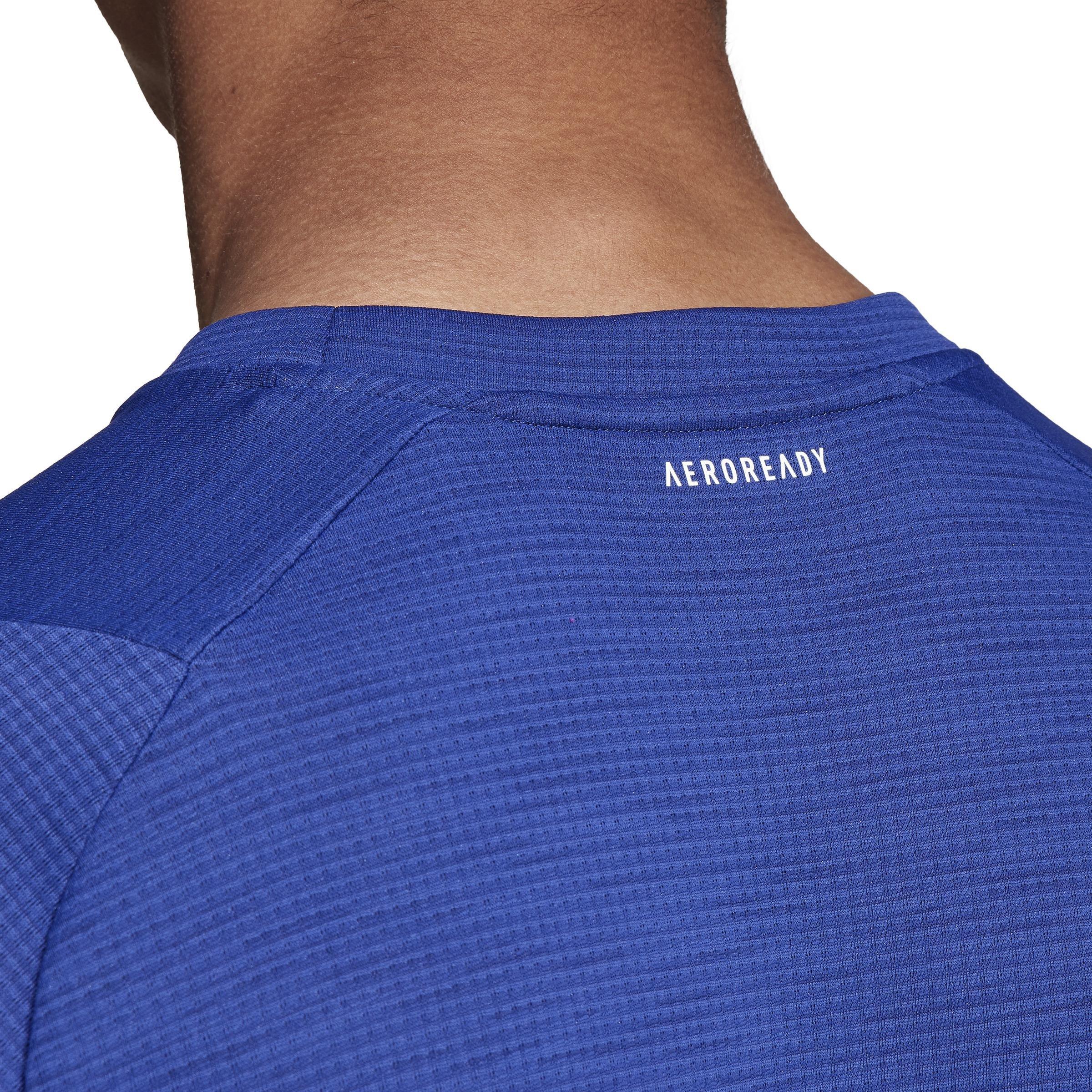 Tennis Freelift T-Shirt, Blue, A901_ONE, large image number 7