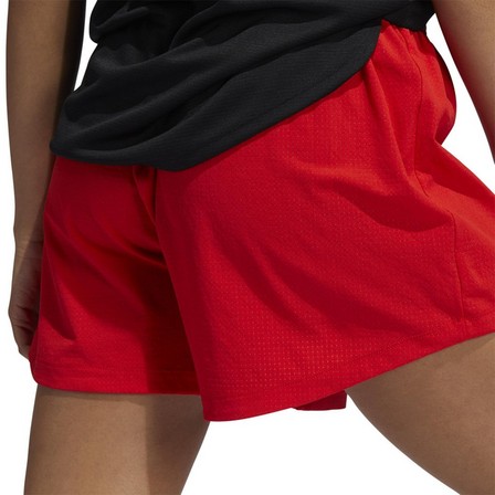 Women Training Heat.Rdy Lightweight Woven Shorts , Red, A901_ONE, large image number 3