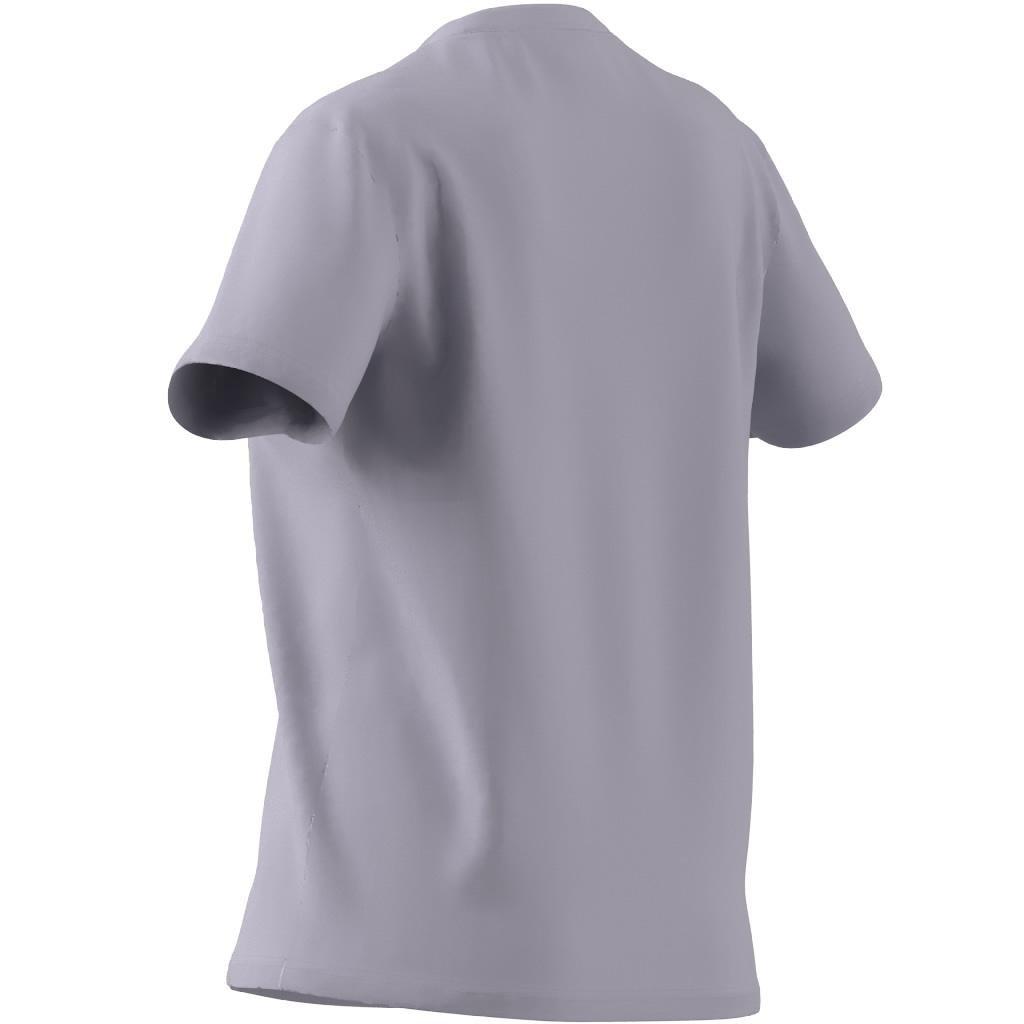 Floral Badge of Sport Graphic T-Shirt, Purple, A901_ONE, large image number 6