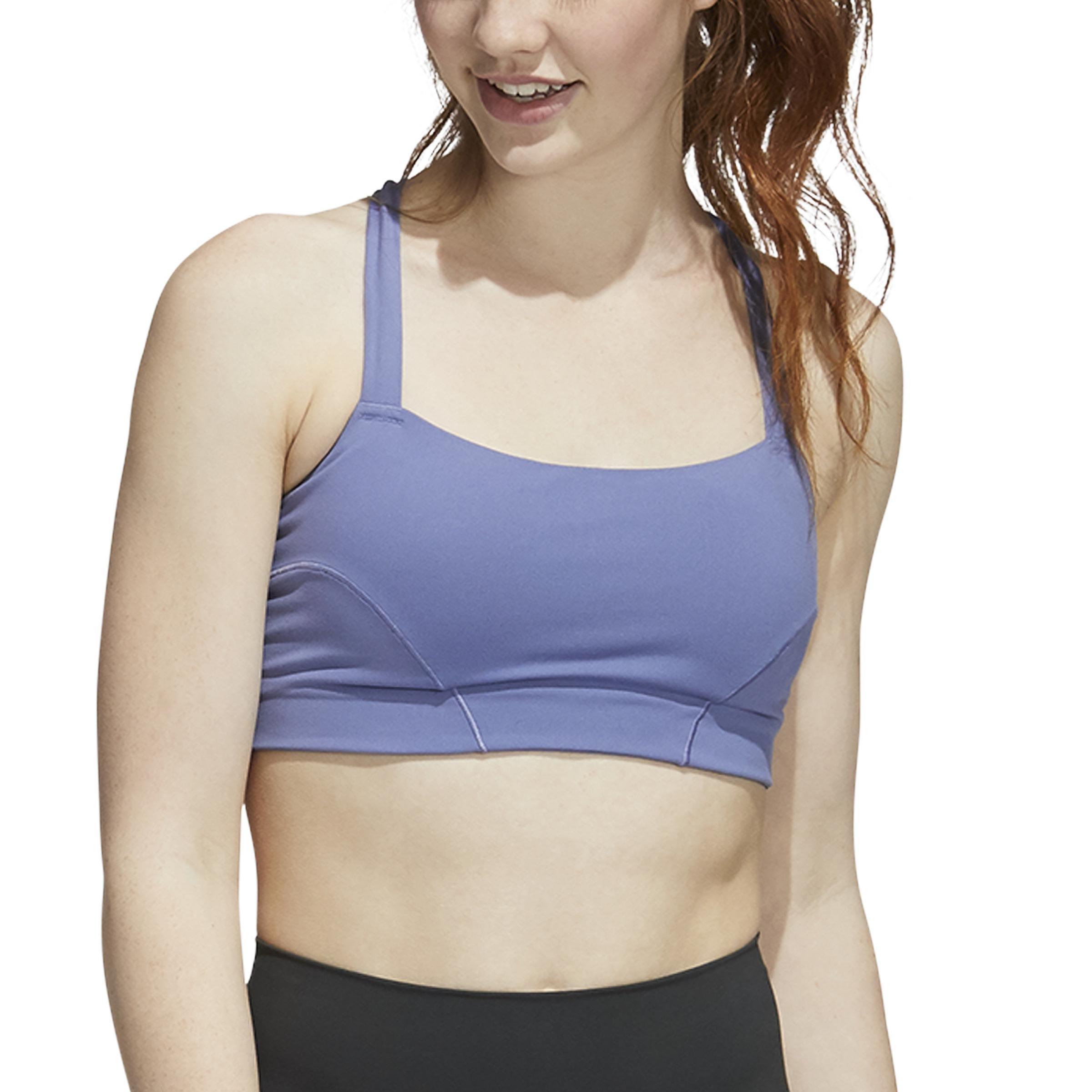 Light-Support Yoga Bra, Purple, A901_ONE, large image number 5