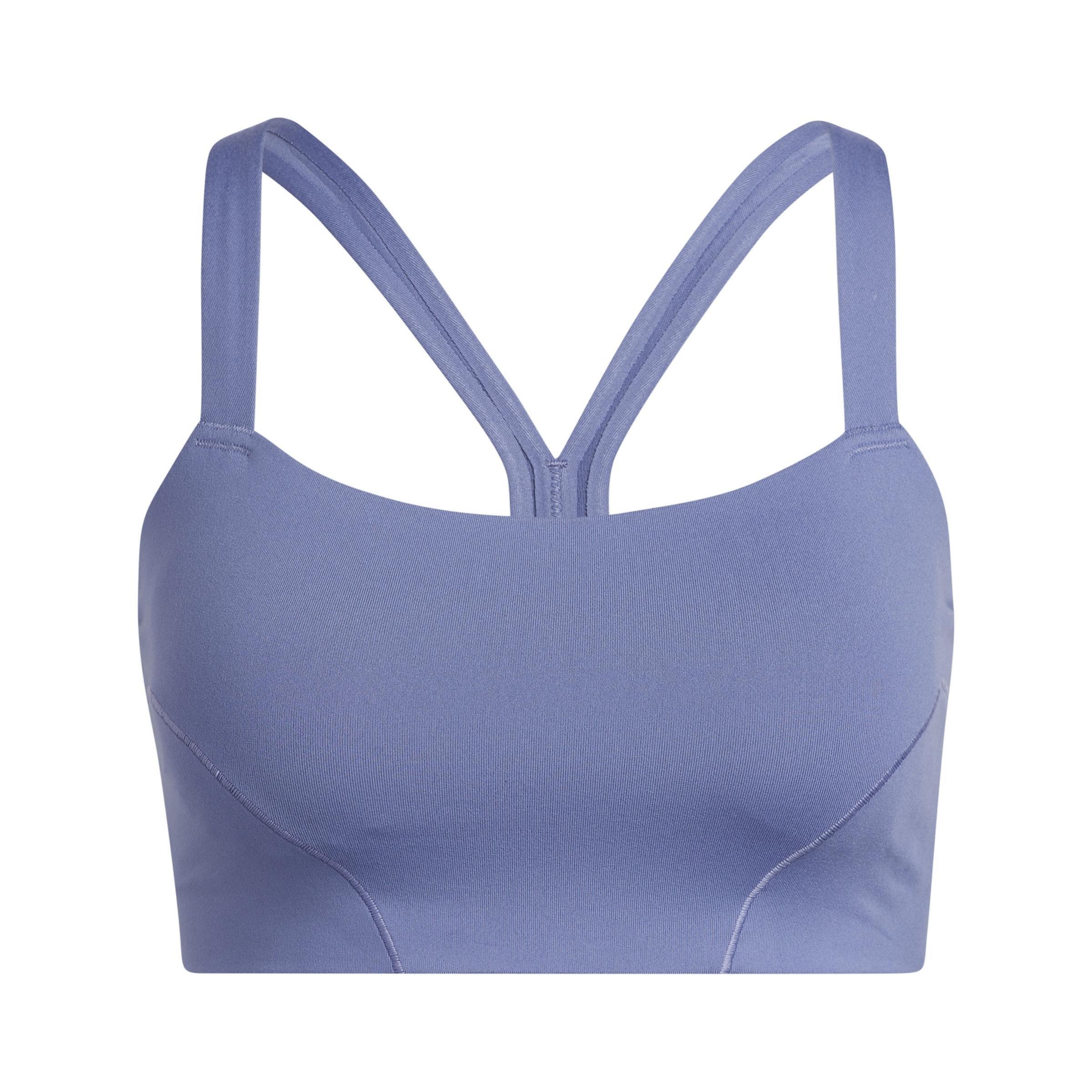 Light-Support Yoga Bra, Purple, , large image number 6