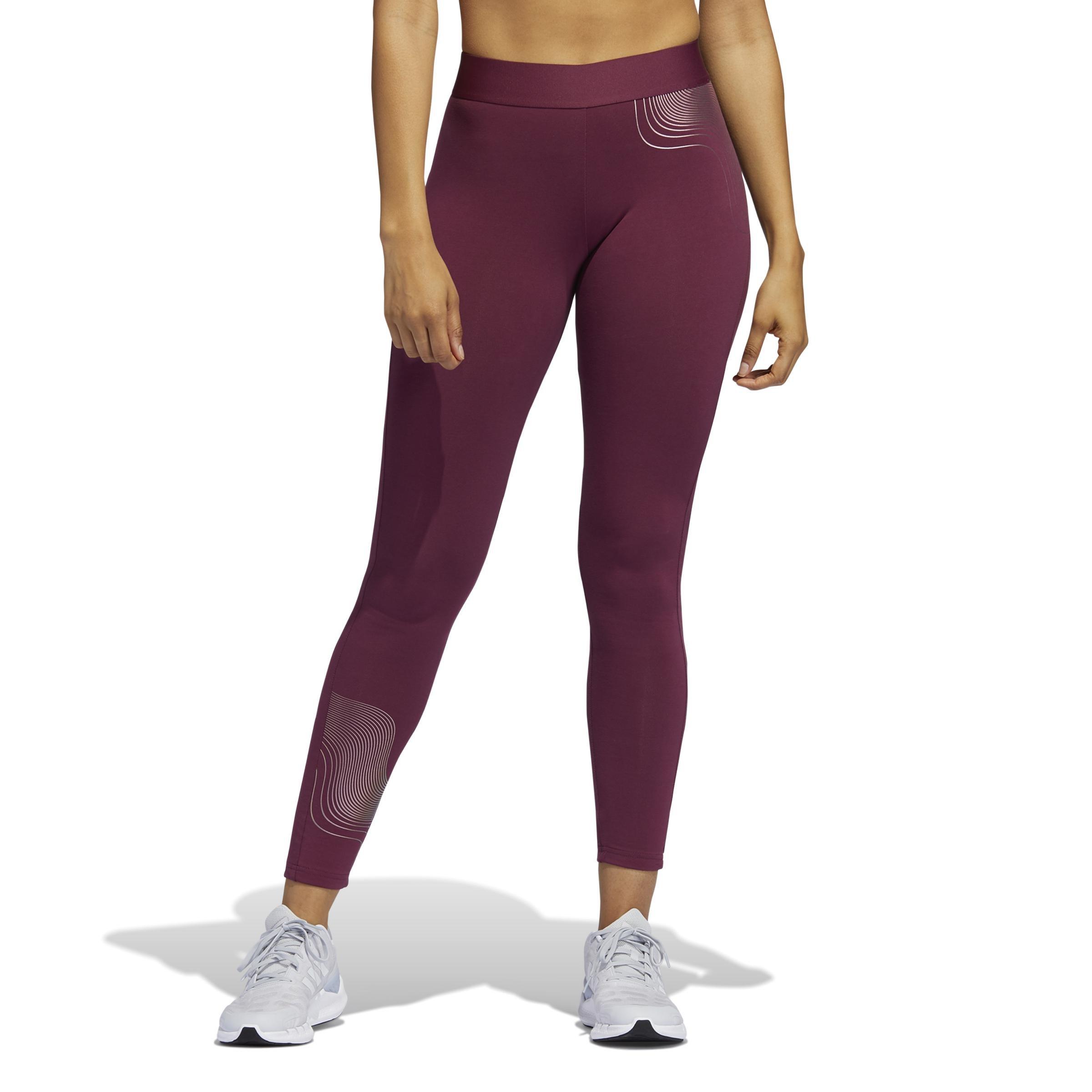 Holiday Graphic Leggings, Burgundy, A901_ONE, large image number 0