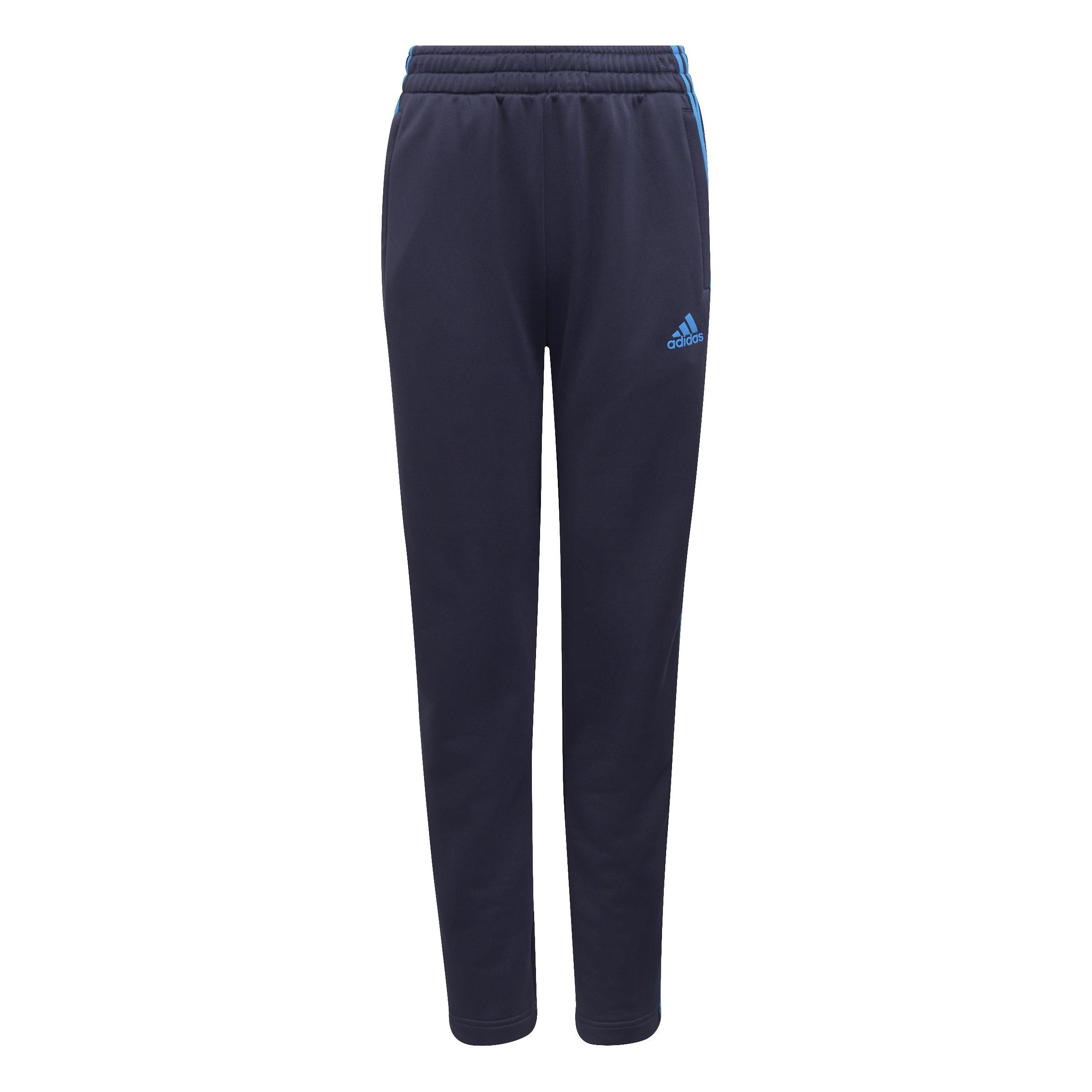Kids AEROREADY Primegreen 3-Stripes Tapered Joggers, Blue, A901_ONE, large image number 0