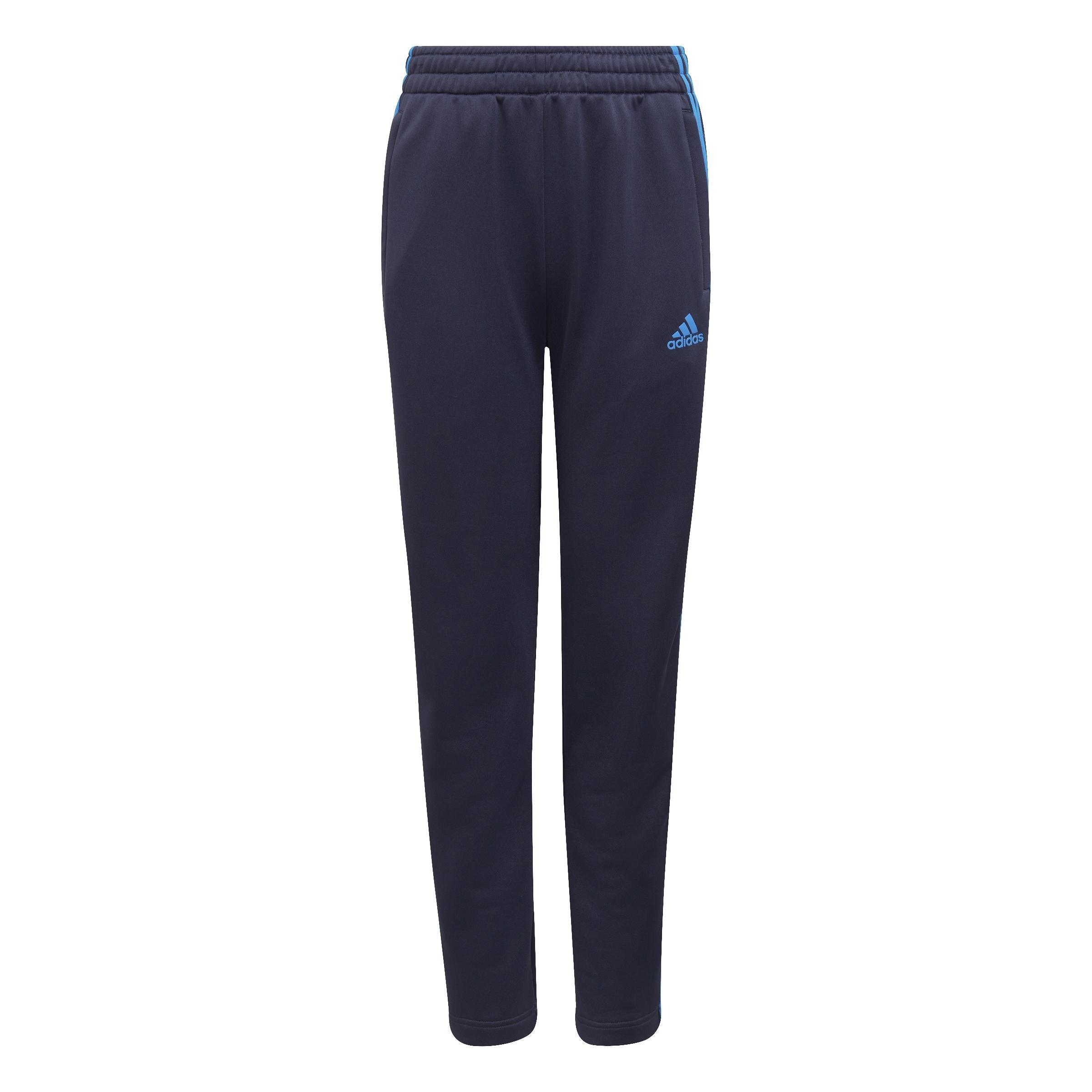 Kids AEROREADY Primegreen 3-Stripes Tapered Joggers, Blue, A901_ONE, large image number 1