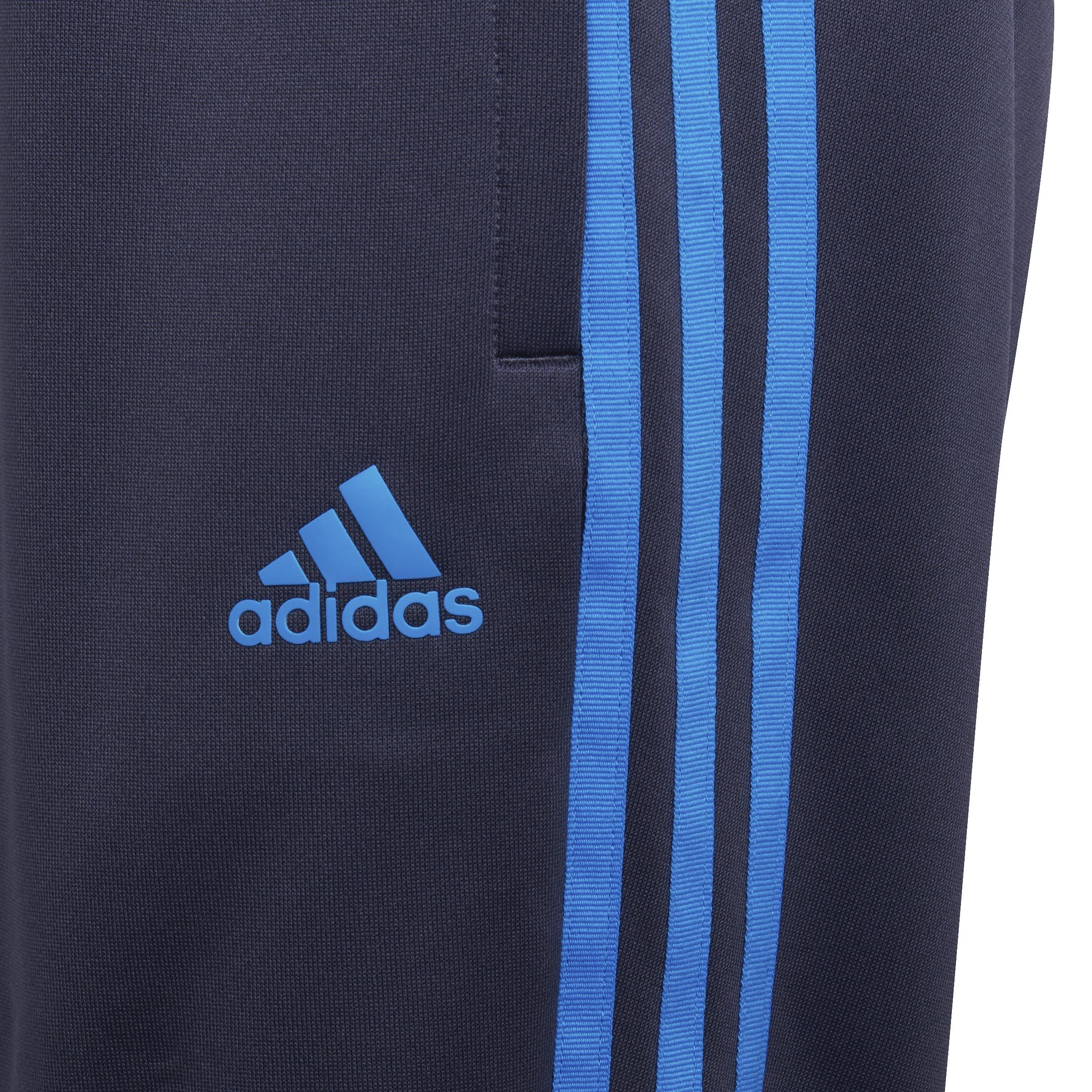 Kids AEROREADY Primegreen 3-Stripes Tapered Joggers, Blue, A901_ONE, large image number 4