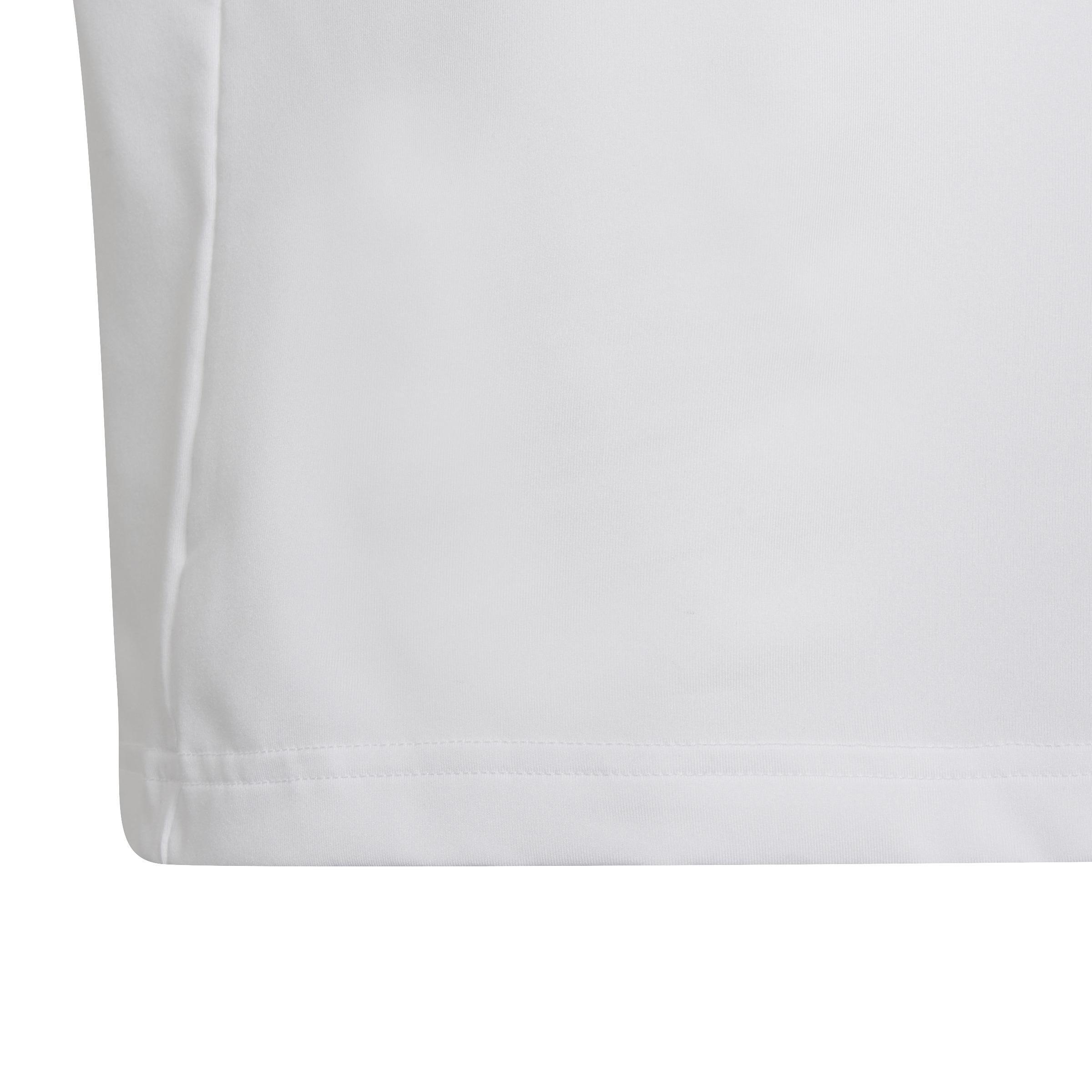 Kids Marimekko Aeroready Training Floral-Print T-Shirt, White, A901_ONE, large image number 5