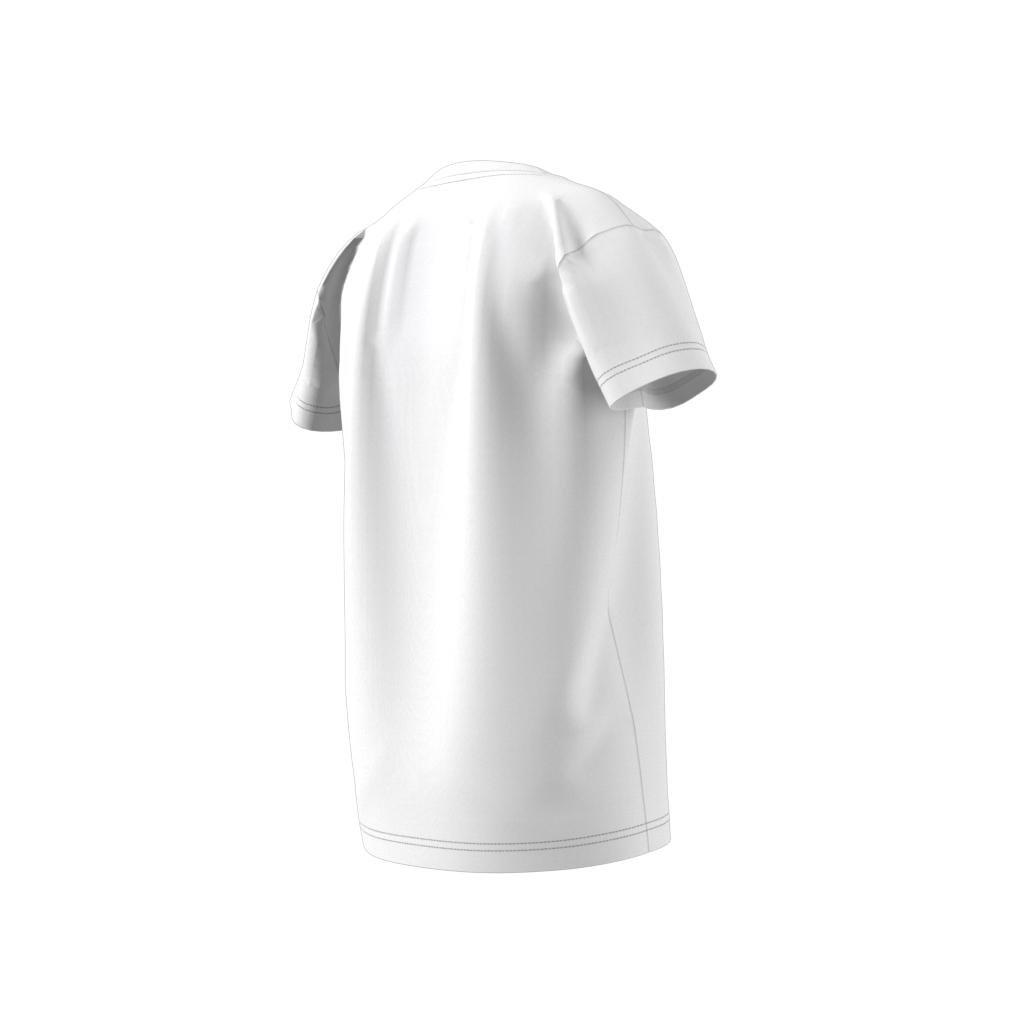 Kids Marimekko Aeroready Training Floral-Print T-Shirt, White, A901_ONE, large image number 13