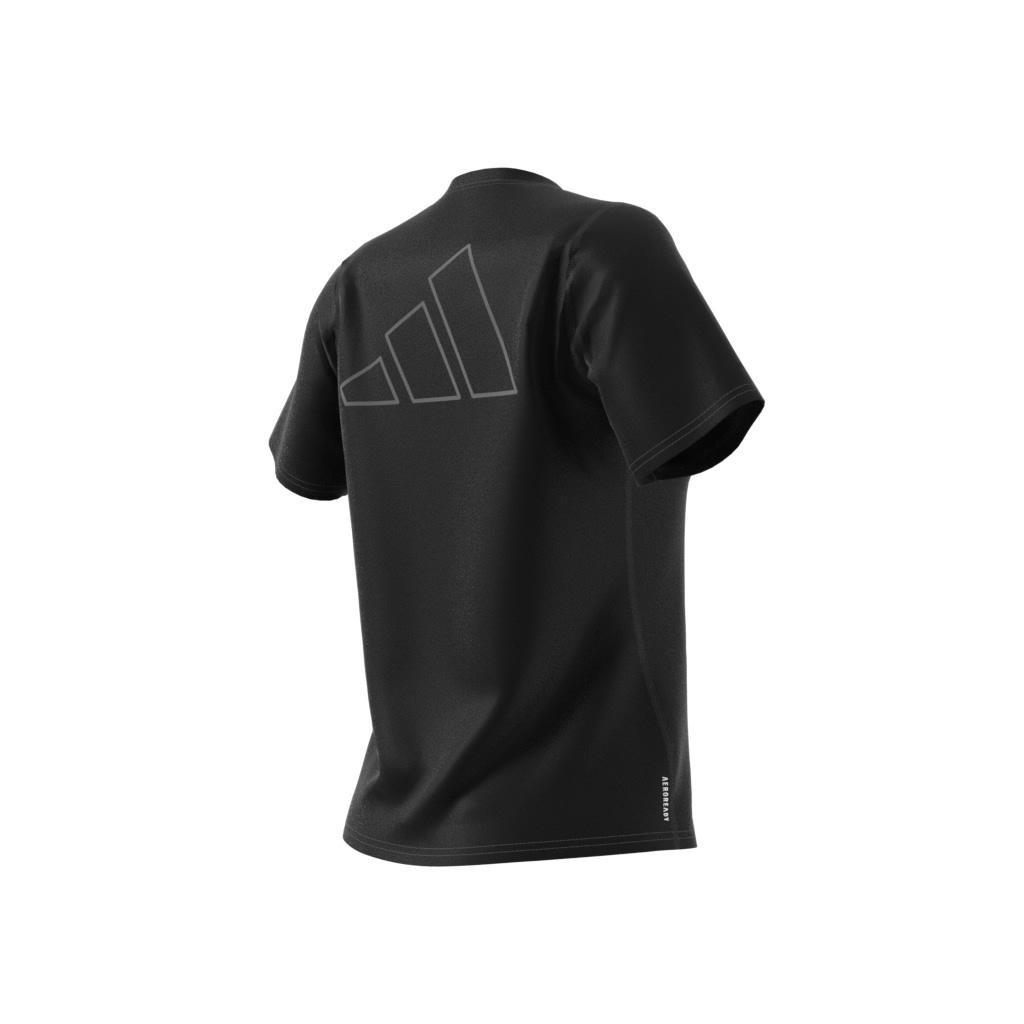 Run Icons Running T-shirt, Black, A901_ONE, large image number 2