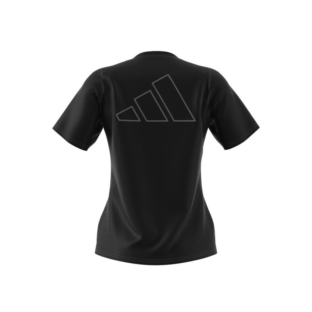 Run Icons Running T-shirt, Black, A901_ONE, large image number 5