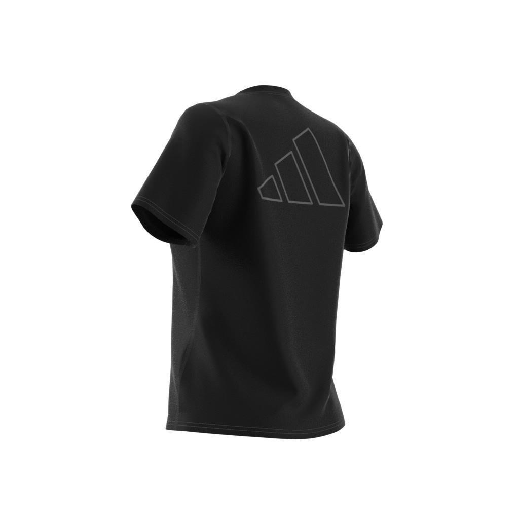 Run Icons Running T-shirt, Black, A901_ONE, large image number 7