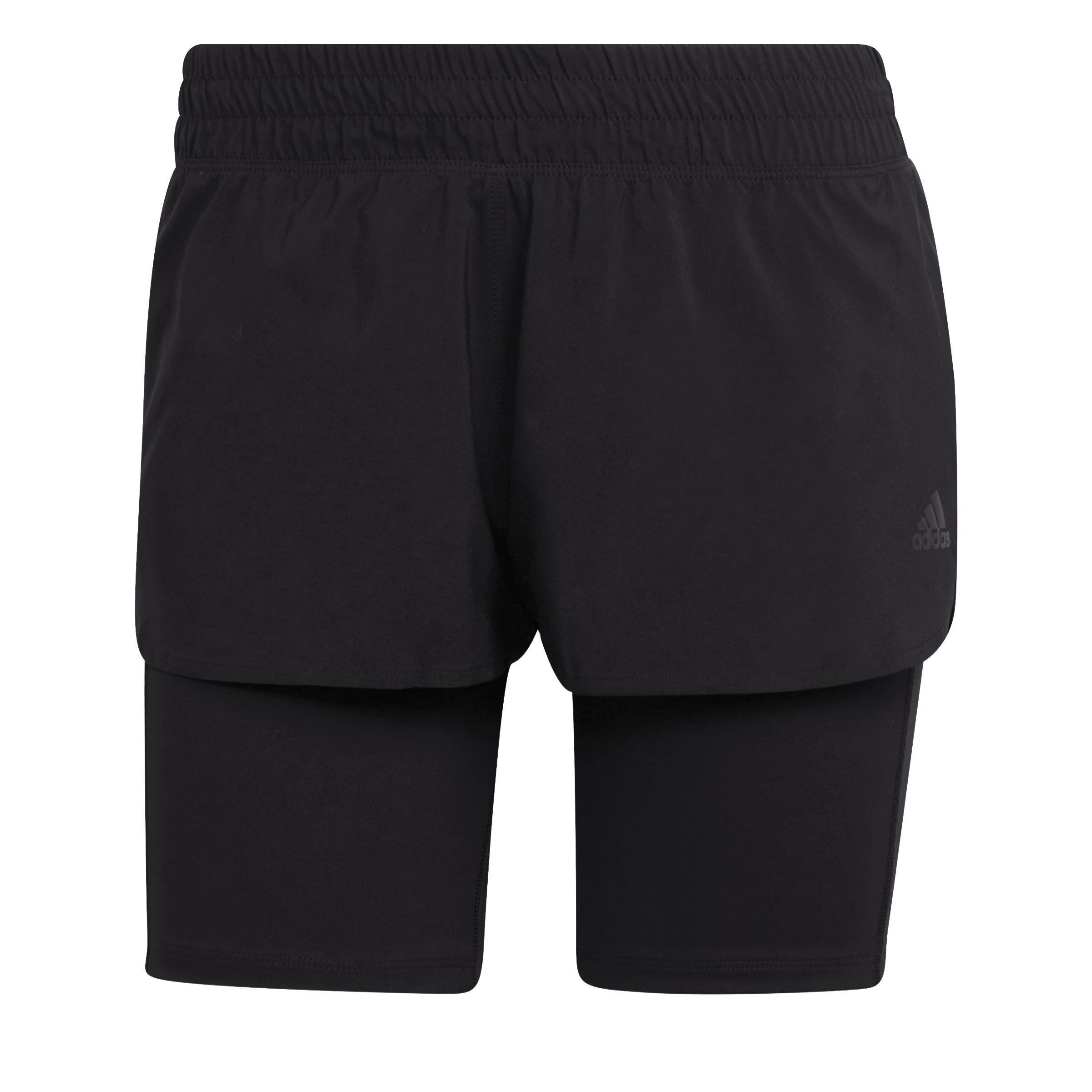 Run Icons Two-In-One Running Shorts, Black, , large image number 0
