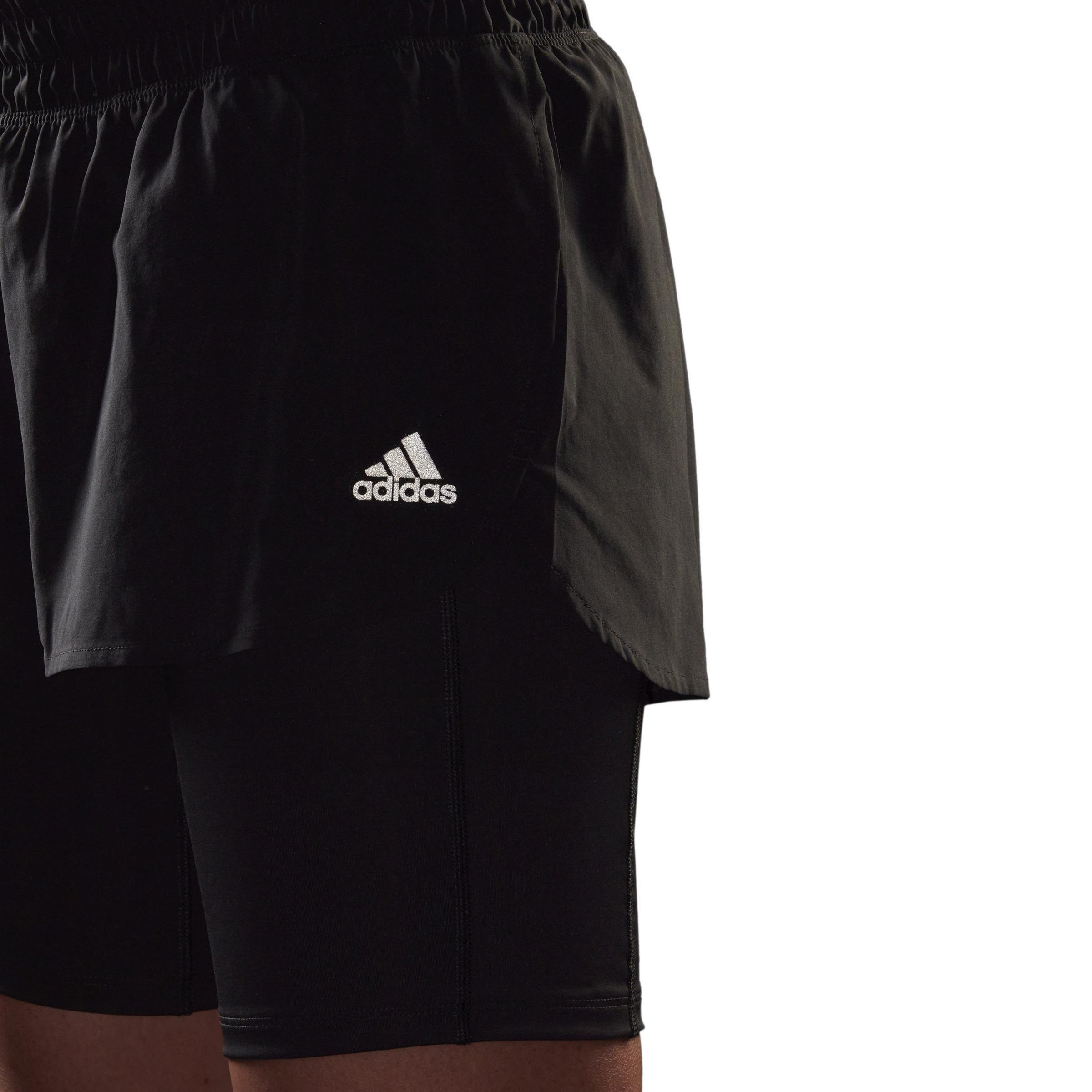 Run Icons Two-In-One Running Shorts, Black, , large image number 3