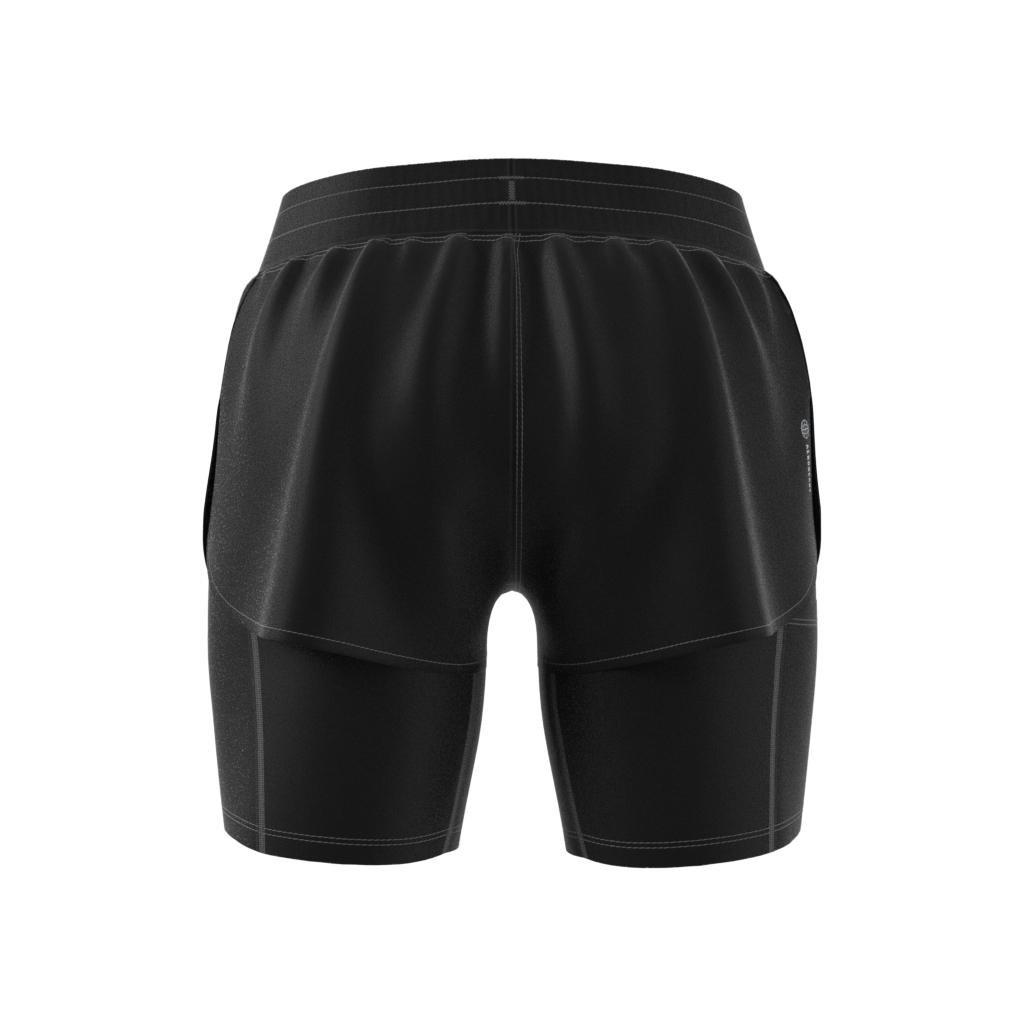 Run Icons Two-In-One Running Shorts, Black, , large image number 8