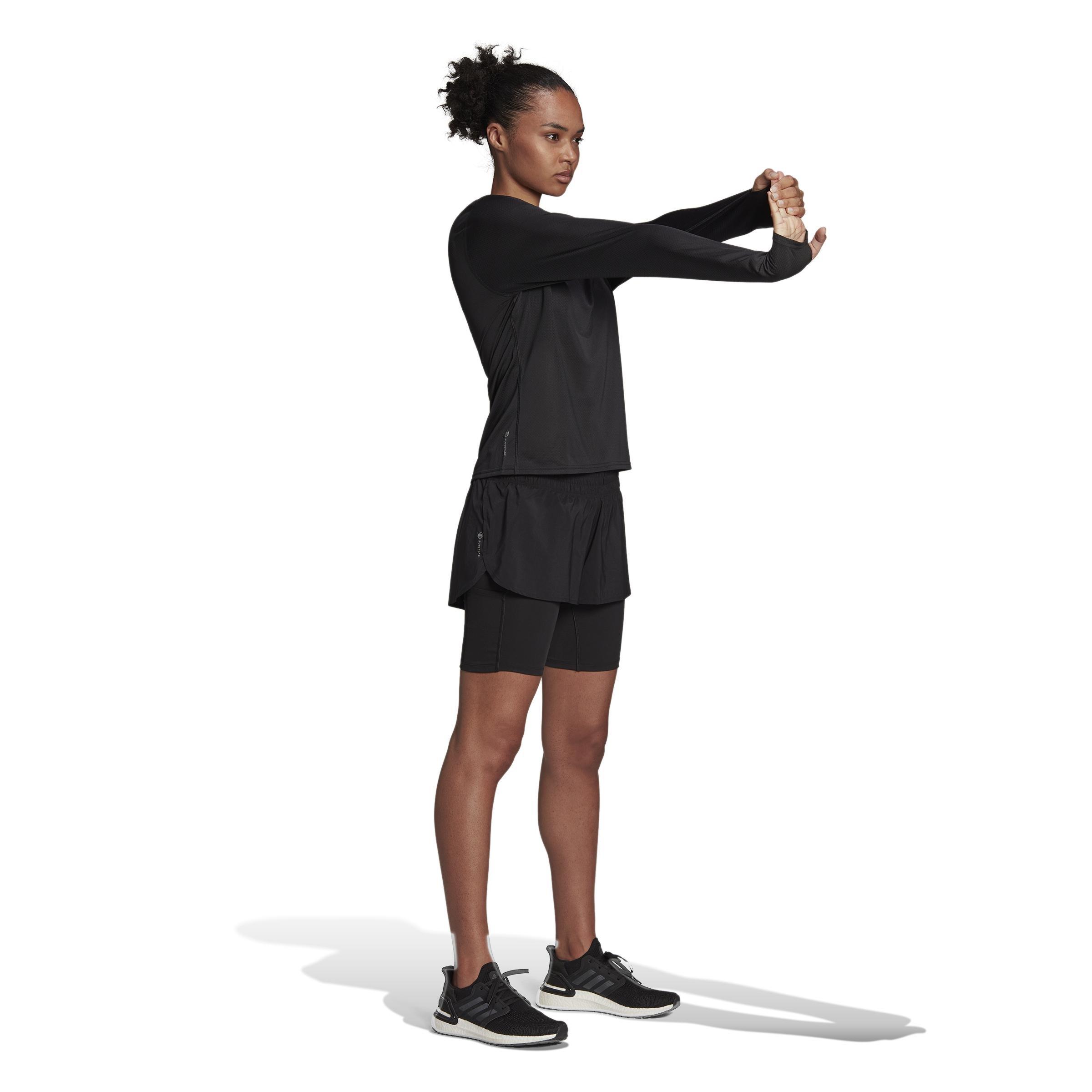 Run Icons Two-In-One Running Shorts, Black, , large image number 11