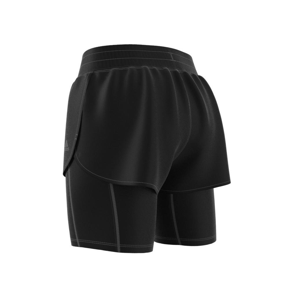 Run Icons Two-In-One Running Shorts, Black, , large image number 13