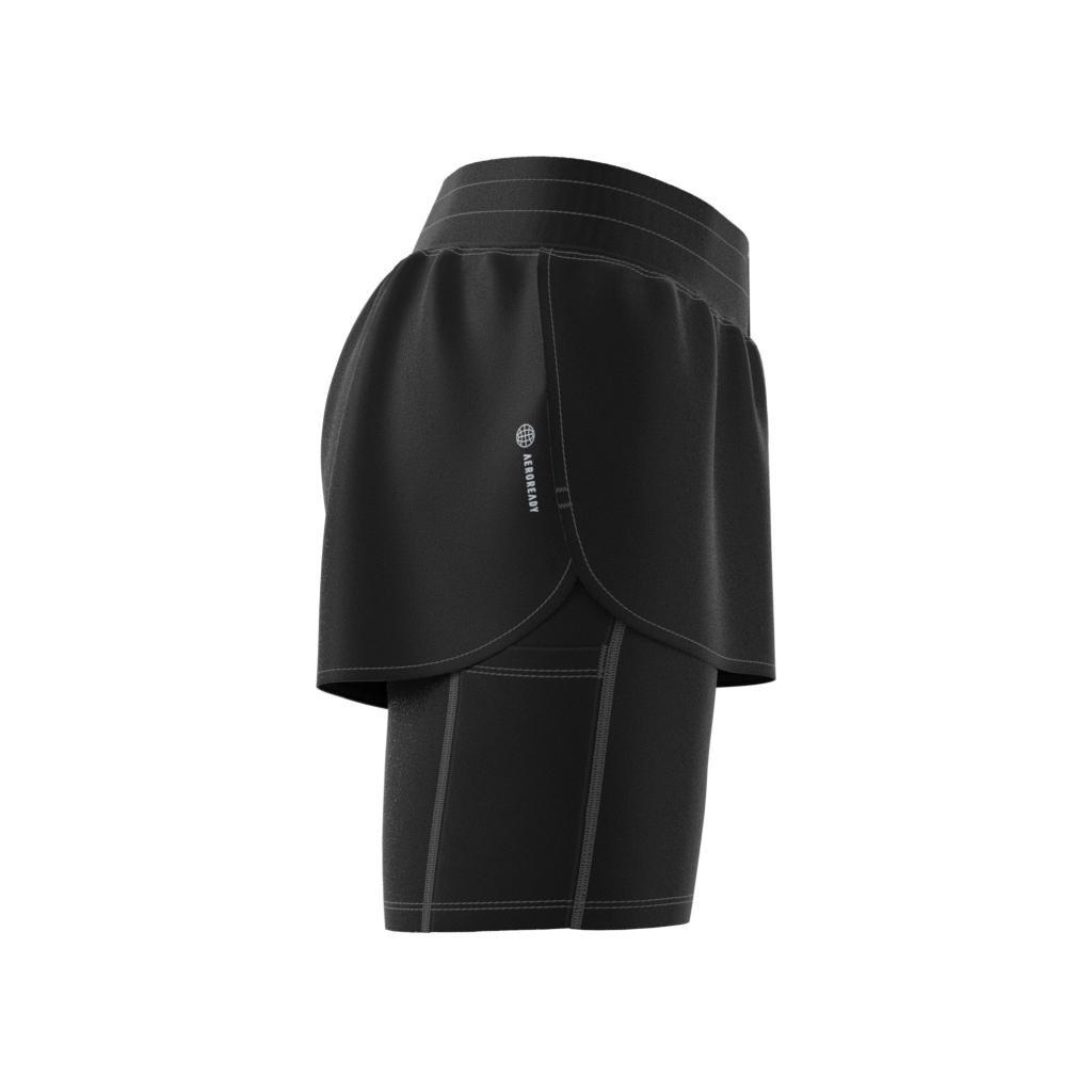 Run Icons Two-In-One Running Shorts, Black, , large image number 14
