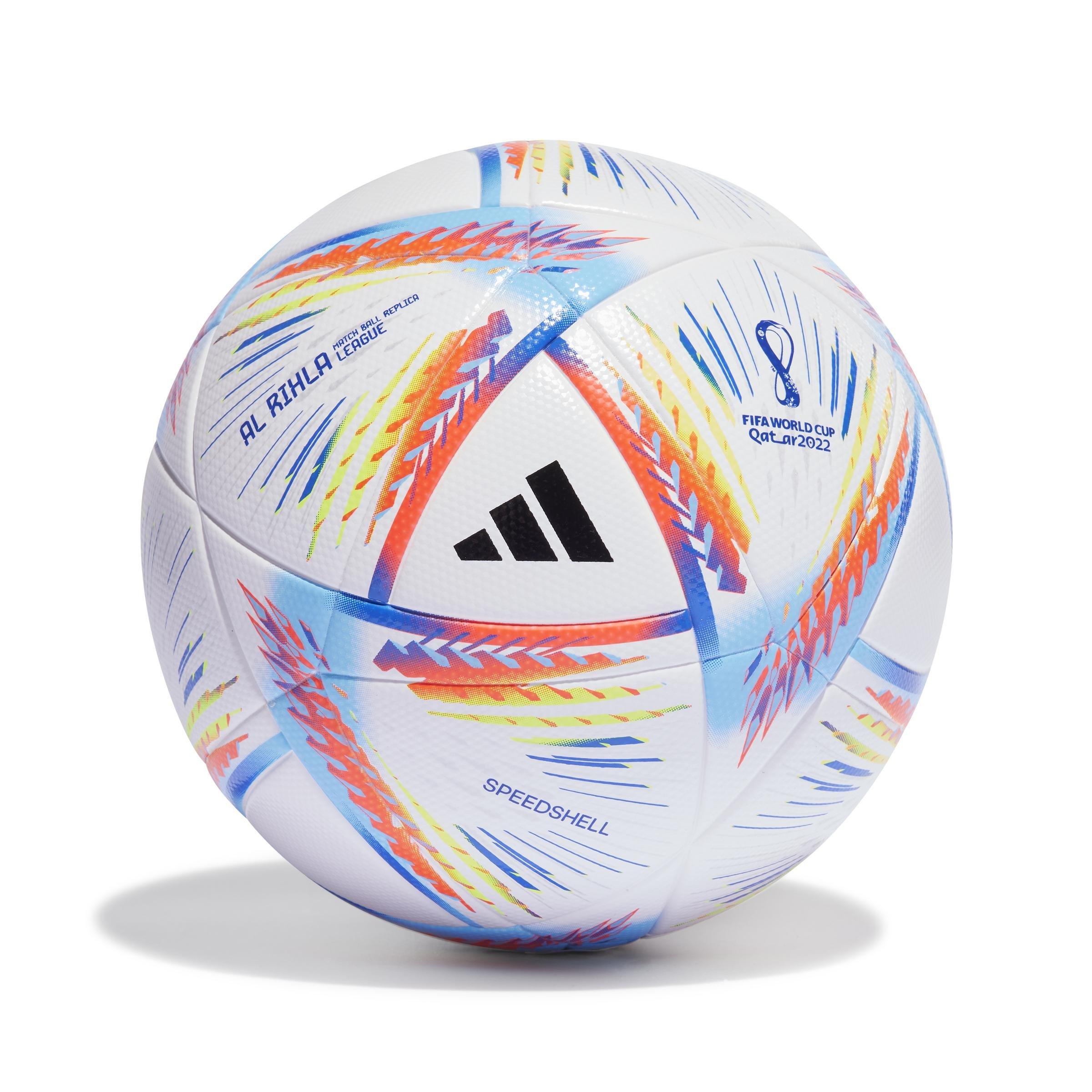 Unisex Al Rihla League Football, White, , large image number 0