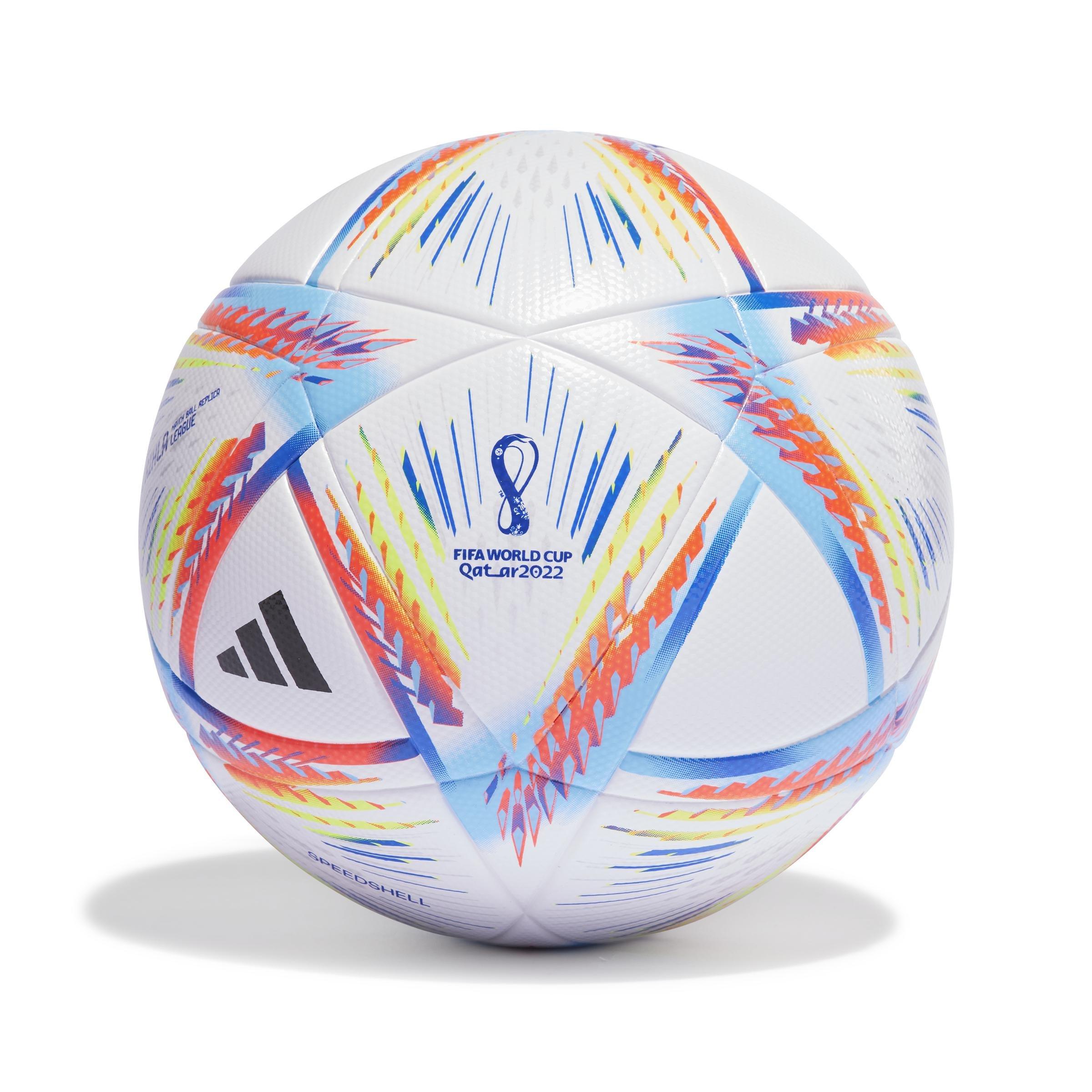 Unisex Al Rihla League Football, White, , large image number 1