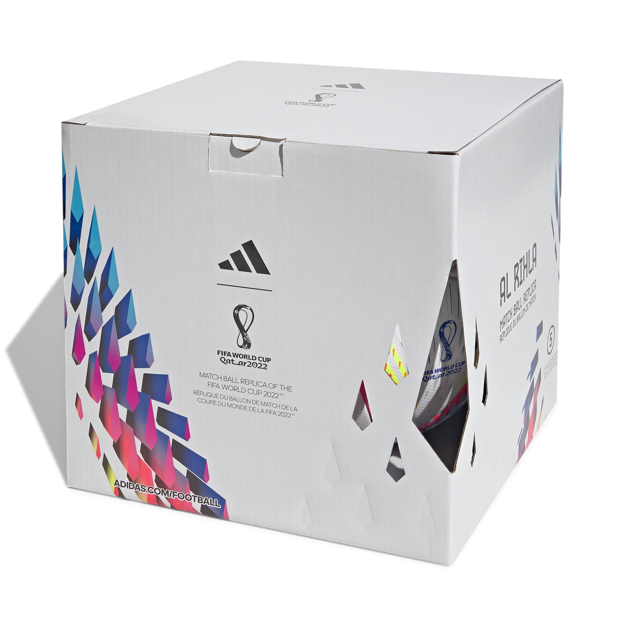 Unisex Al Rihla League Football, White, , large image number 4
