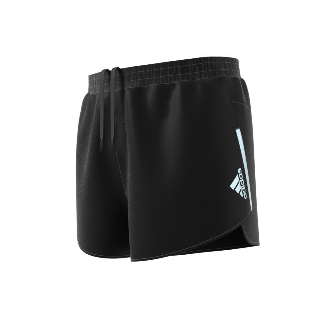 Fast Reflective Split Shorts, Black, , large image number 3