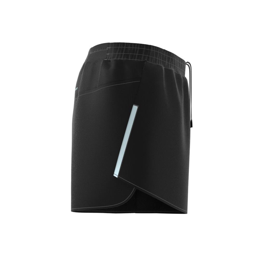 Fast Reflective Split Shorts, Black, , large image number 6
