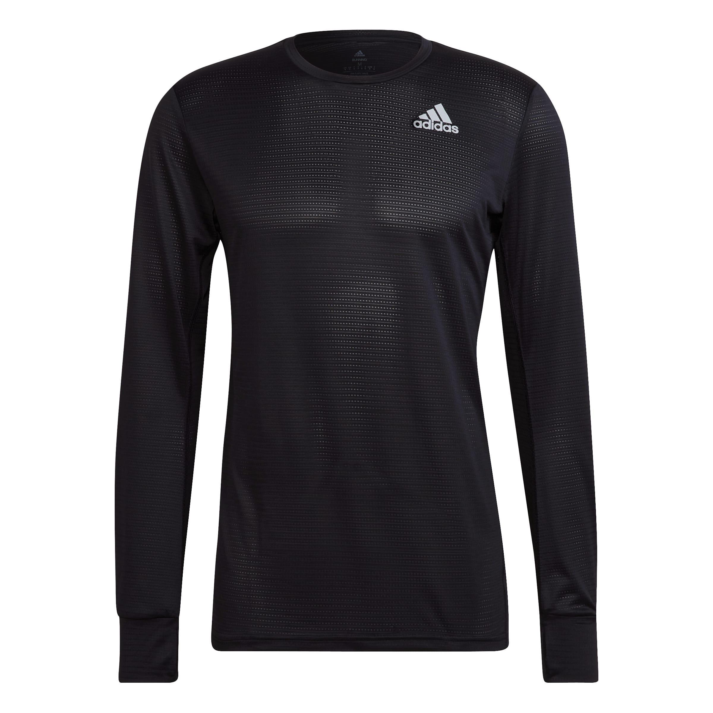 Own the Run Long Sleeve Tee, Black, , medium
