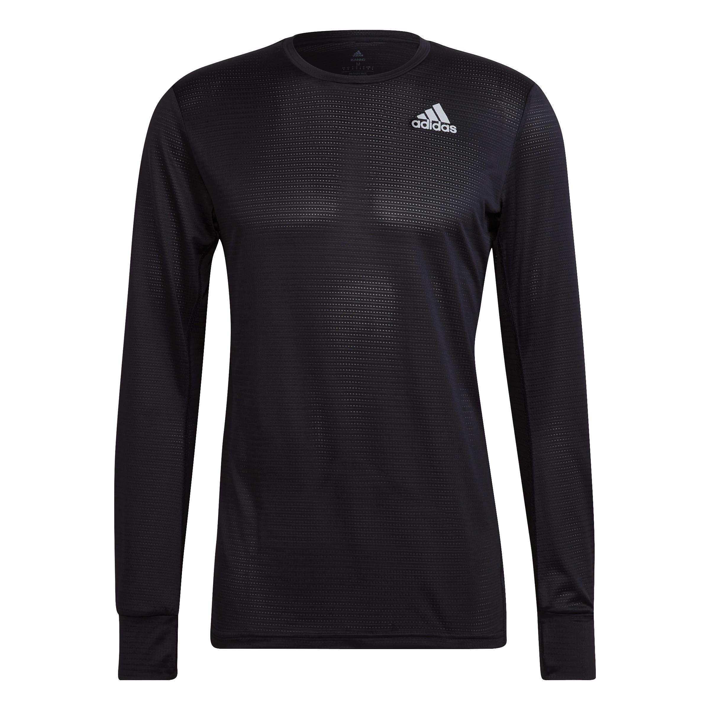 Own the Run Long Sleeve Tee, Black, , large image number 1
