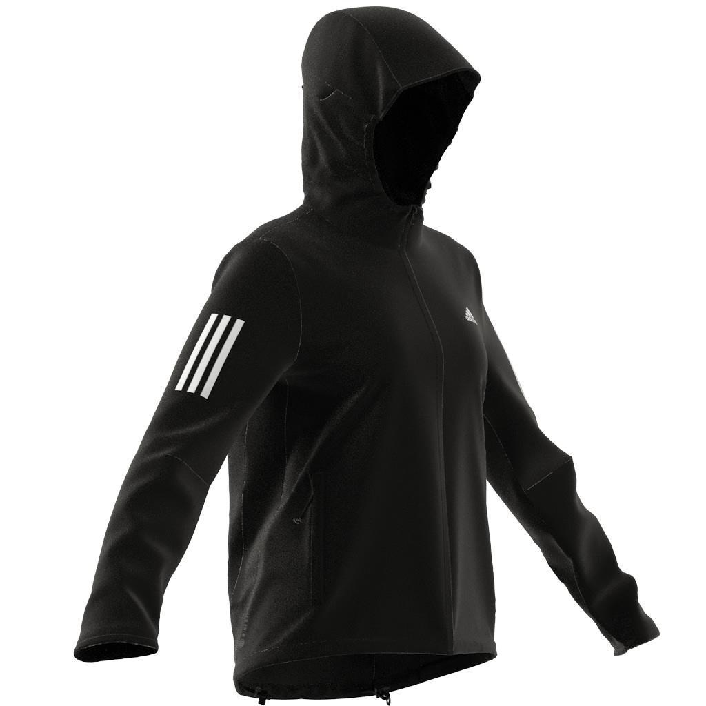 Own The Run Hooded Running Windbreaker, Multicolour, , large image number 4