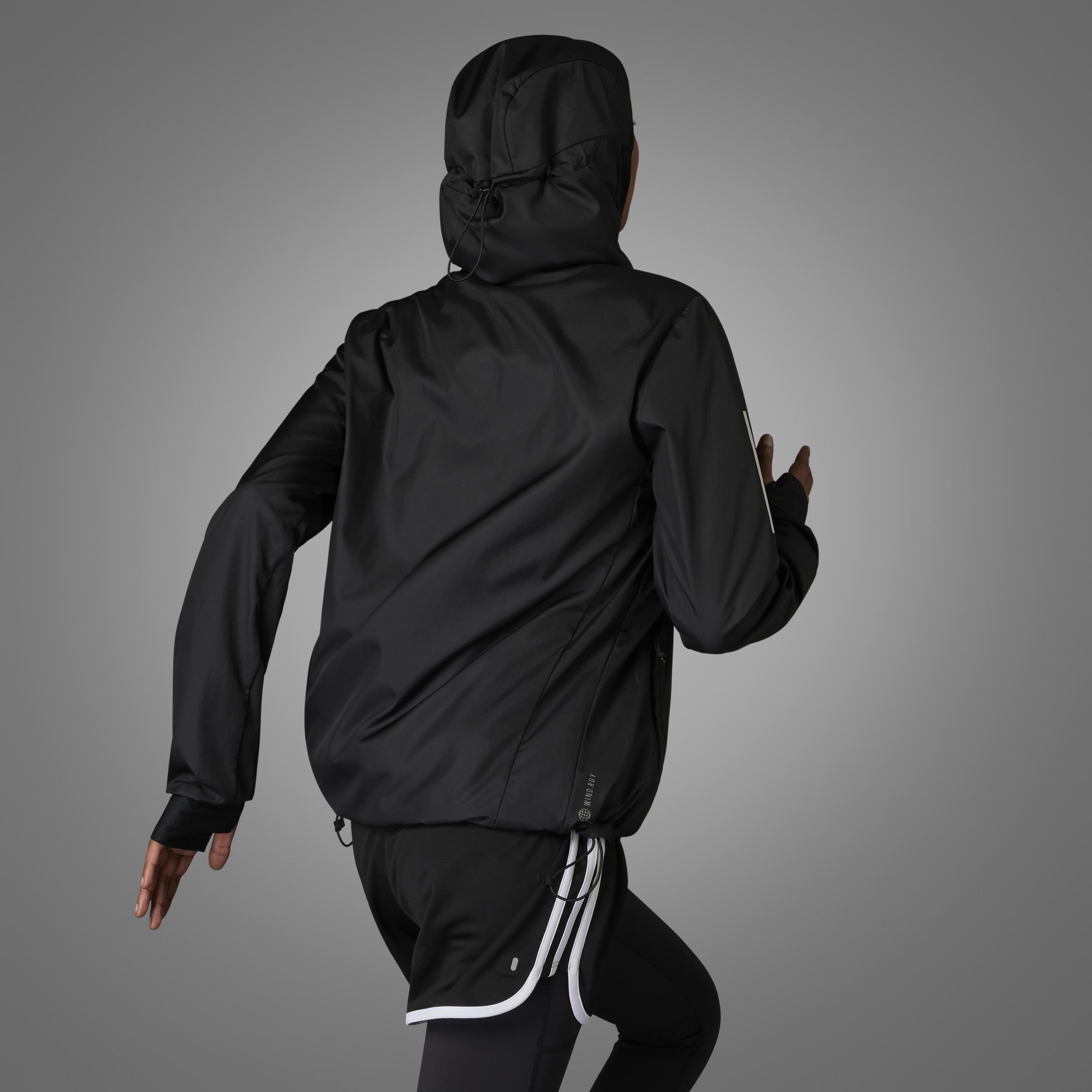 Own The Run Hooded Running Windbreaker, Multicolour, , large image number 7