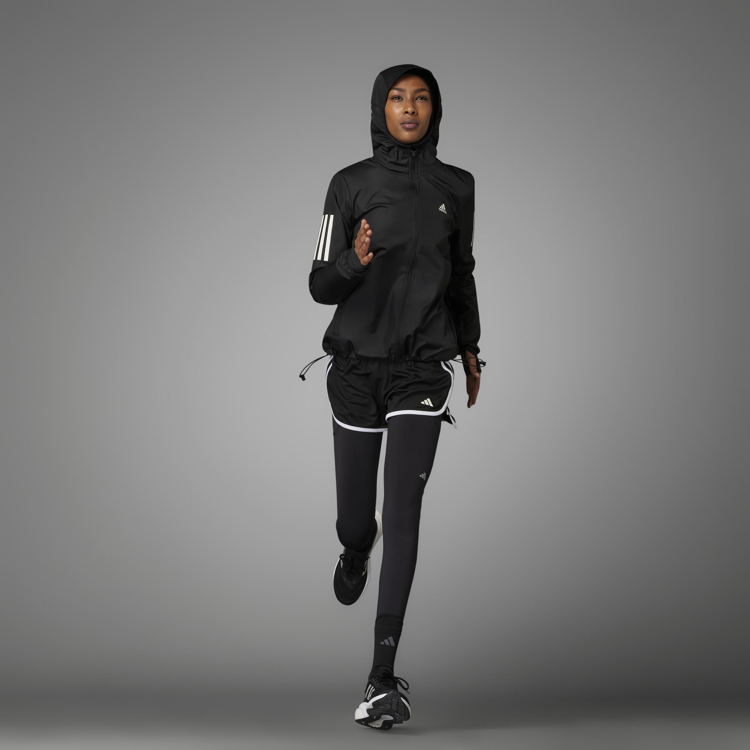 Own The Run Hooded Running Windbreaker, Multicolour, , large image number 9