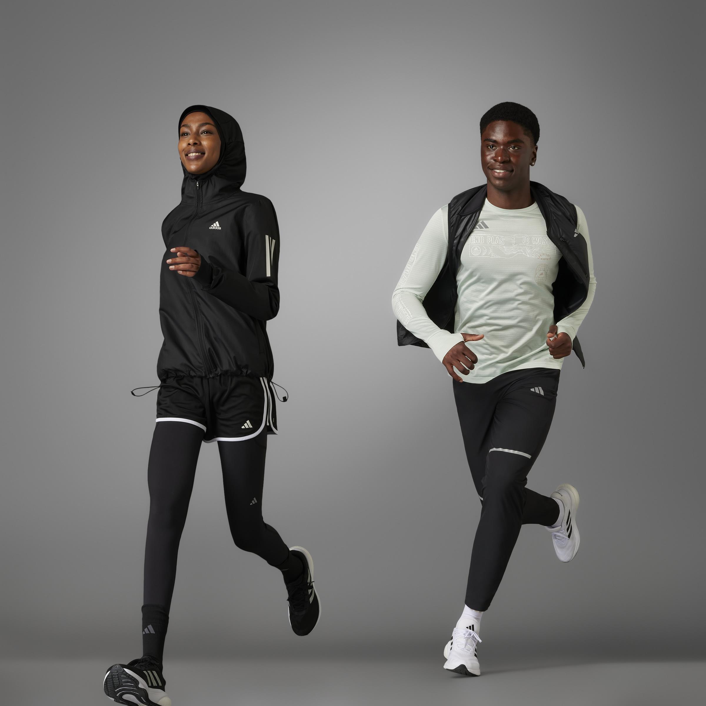 Own The Run Hooded Running Windbreaker, Multicolour, , large image number 10
