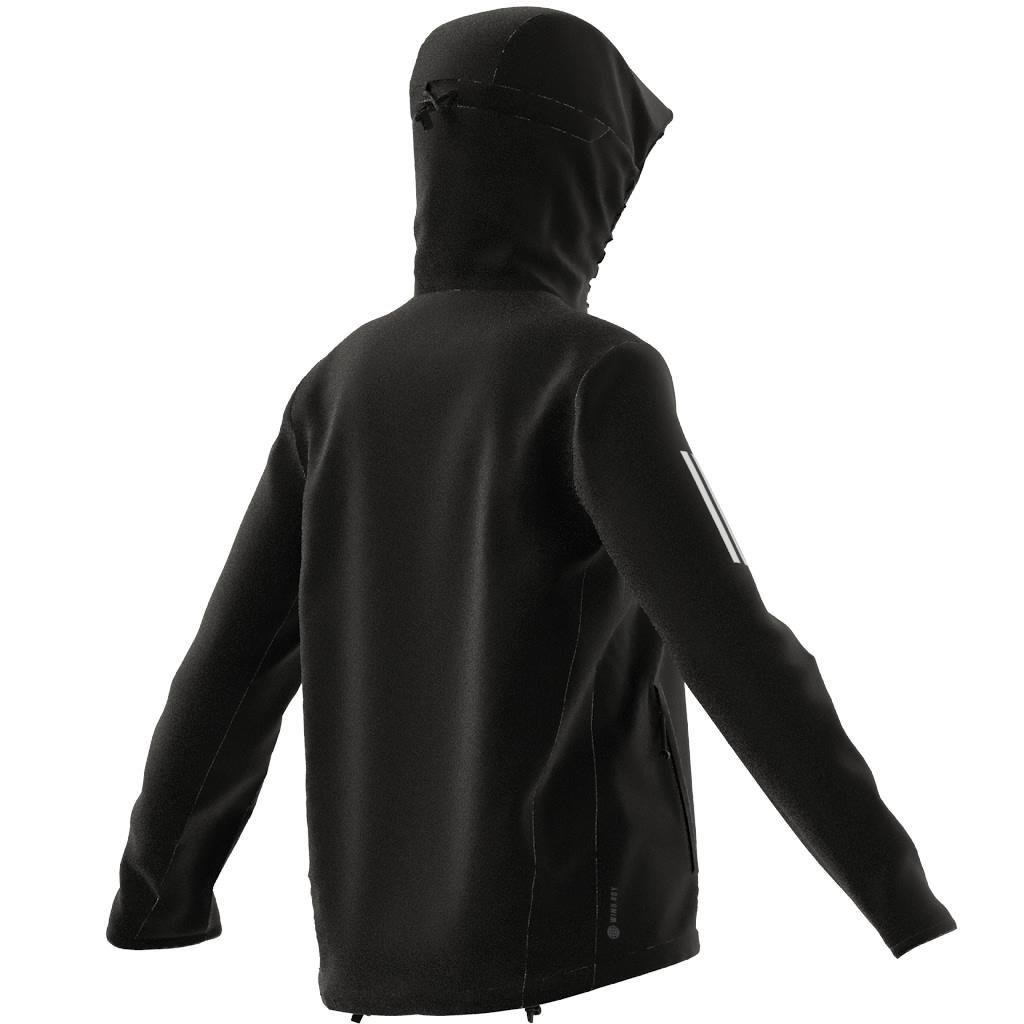 Own The Run Hooded Running Windbreaker, Multicolour, , large image number 12
