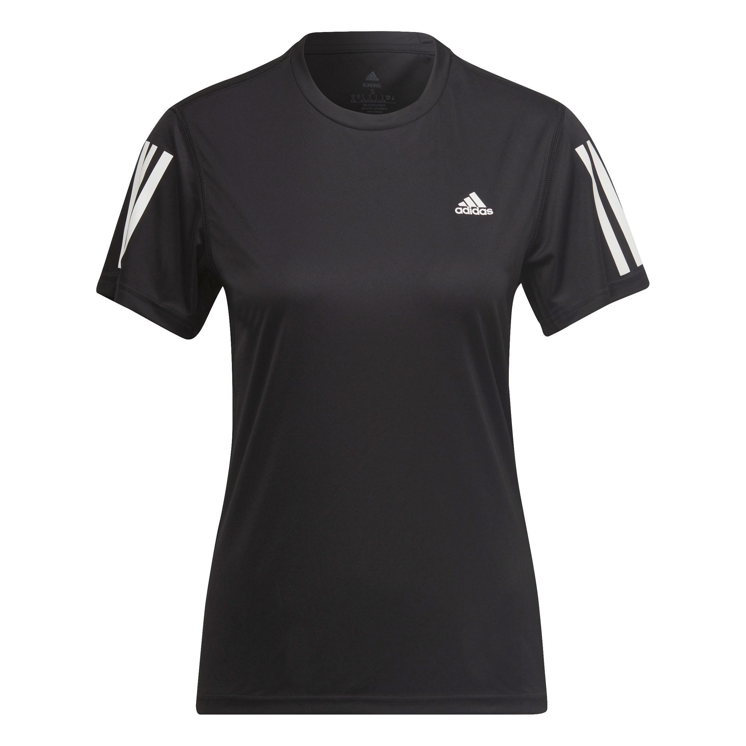 Own the Run T-shirt, Black, A901_ONE, large image number 1