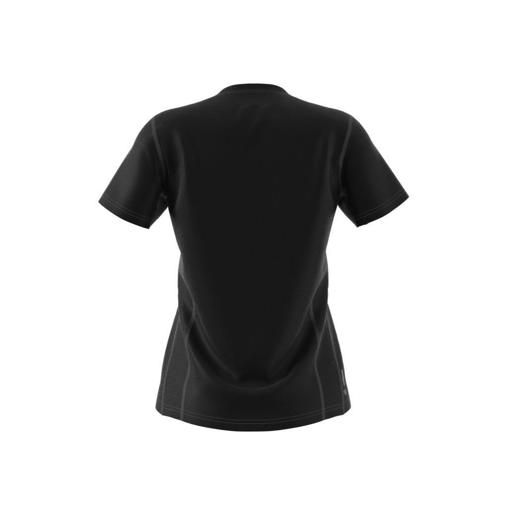 Own the Run T-shirt, Black, A901_ONE, large image number 3