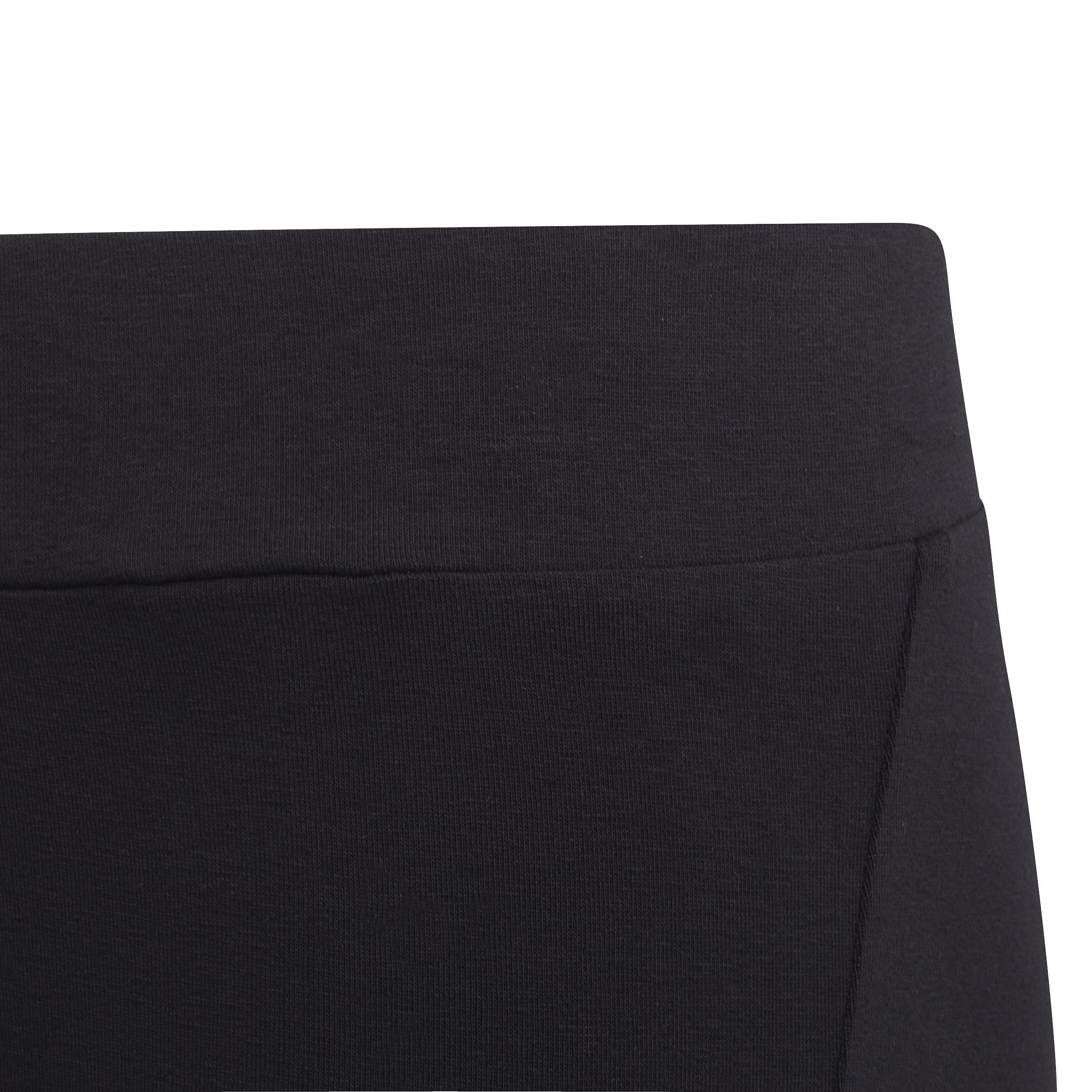 Kids Future Icons 3-Stripes Cotton Leggings, Black, A901_ONE, large image number 3