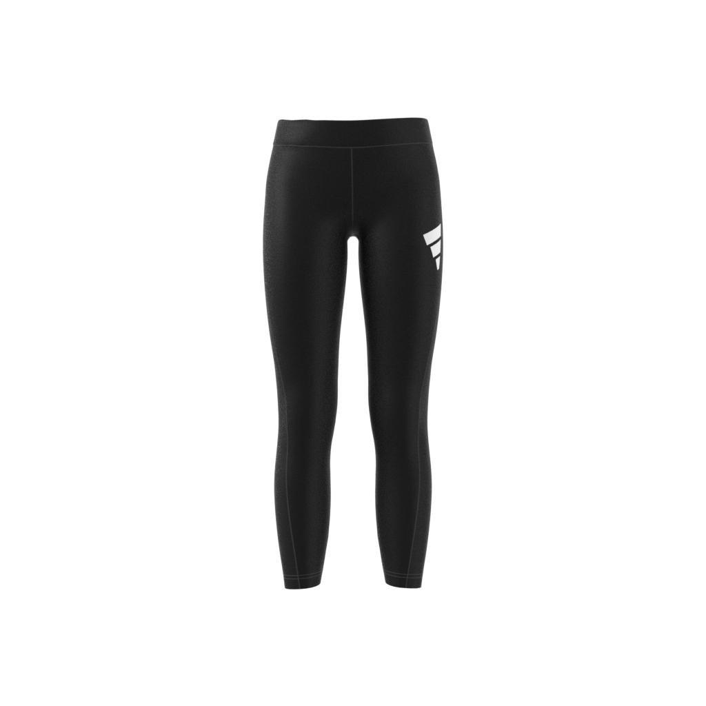 Kids Future Icons 3-Stripes Cotton Leggings, Black, A901_ONE, large image number 16