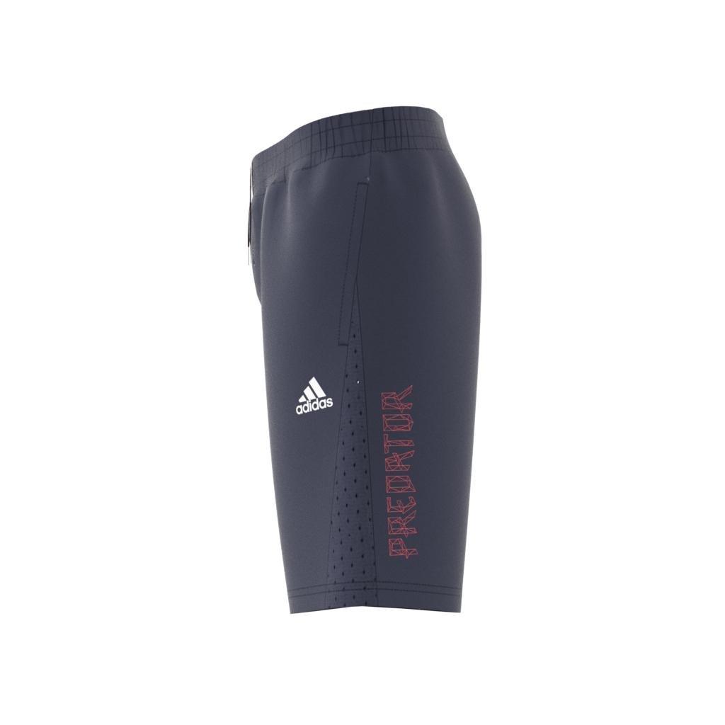 Kids Predator Shorts, Blue, , large image number 7