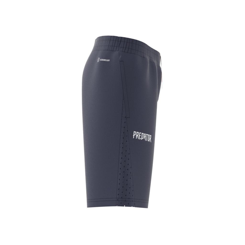 Kids Predator Shorts, Blue, A901_ONE, large image number 8