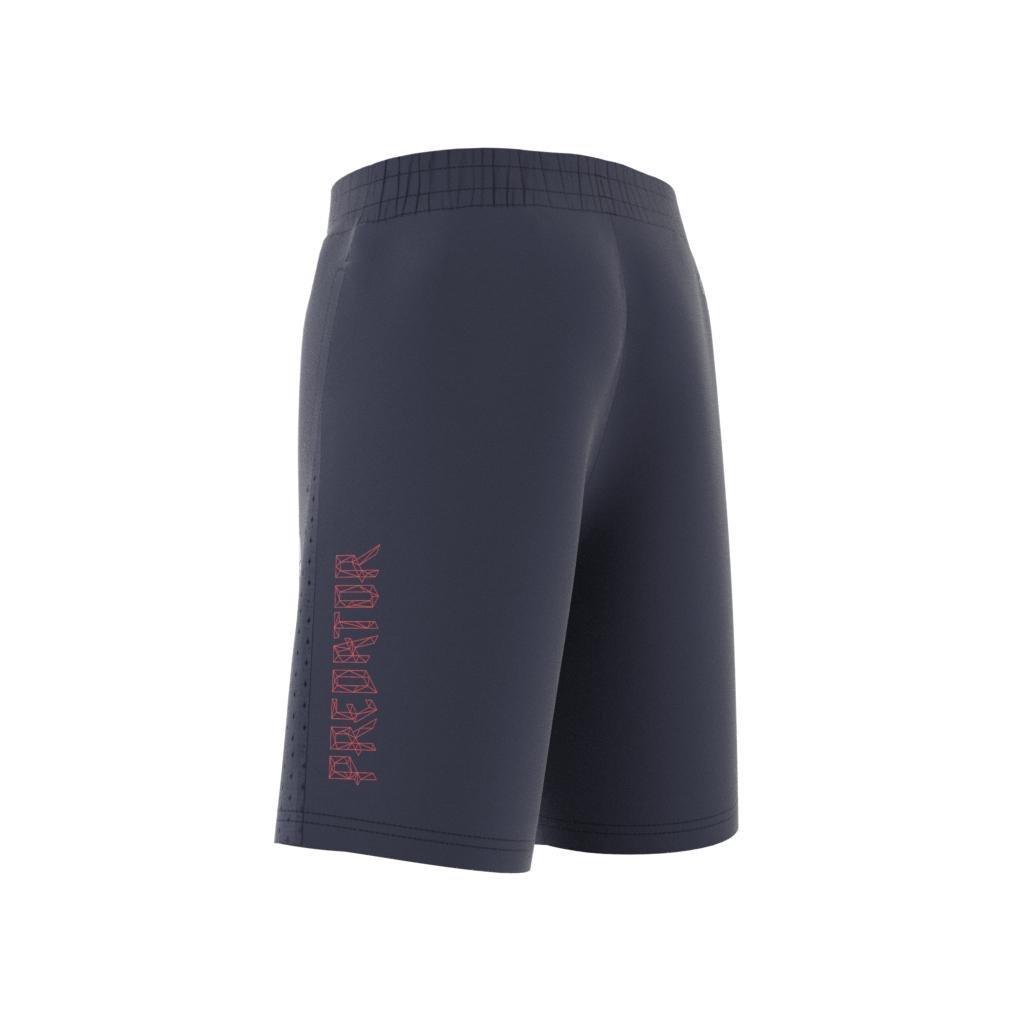 Kids Predator Shorts, Blue, A901_ONE, large image number 12