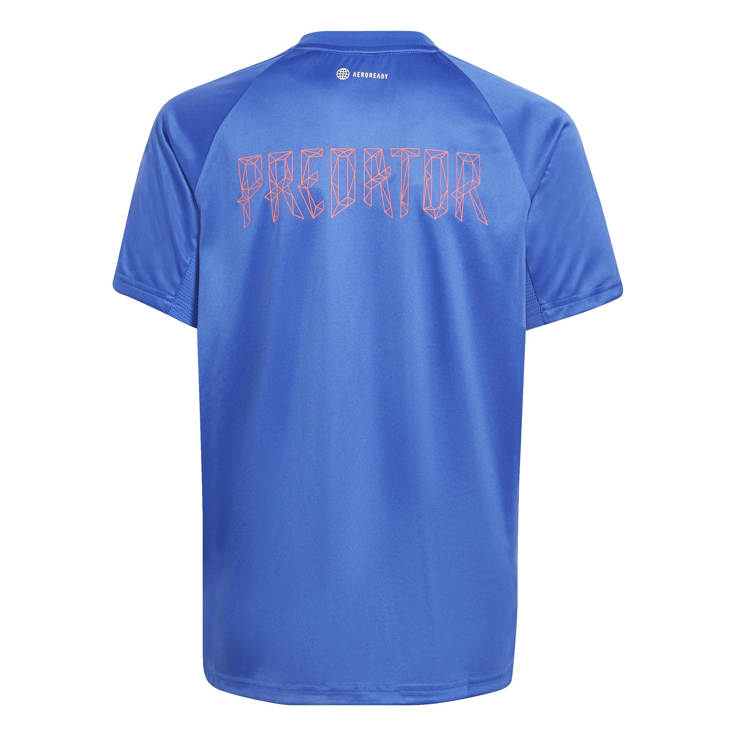 Kids Predator Jersey, Blue, A901_ONE, large image number 2
