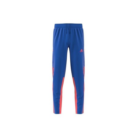 Kids Boys Condivo 22 Predator Tracksuit Bottoms , Blue, A901_ONE, large image number 7