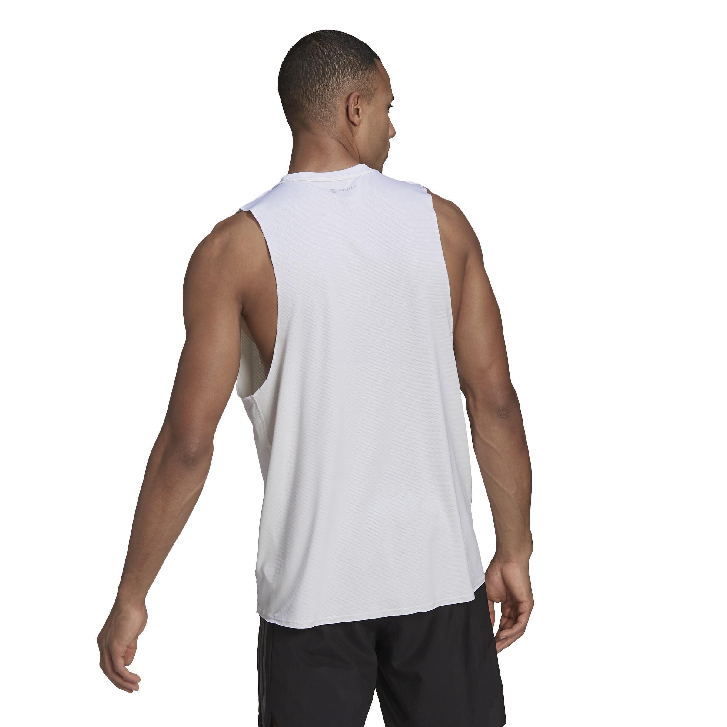 Break The Norm Cutoff T-shirt, White, A901_ONE, large image number 3