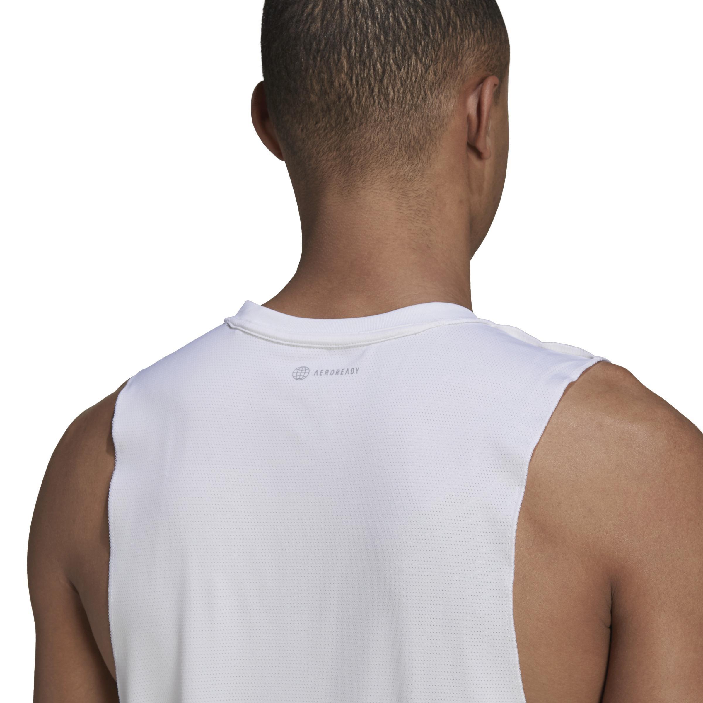 Break The Norm Cutoff T-shirt, White, , large image number 5